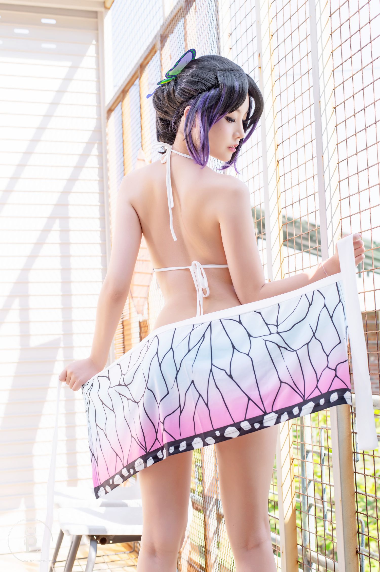 图片[3]-saintphotolife Yuna Nezuko Shinobu-COS世界