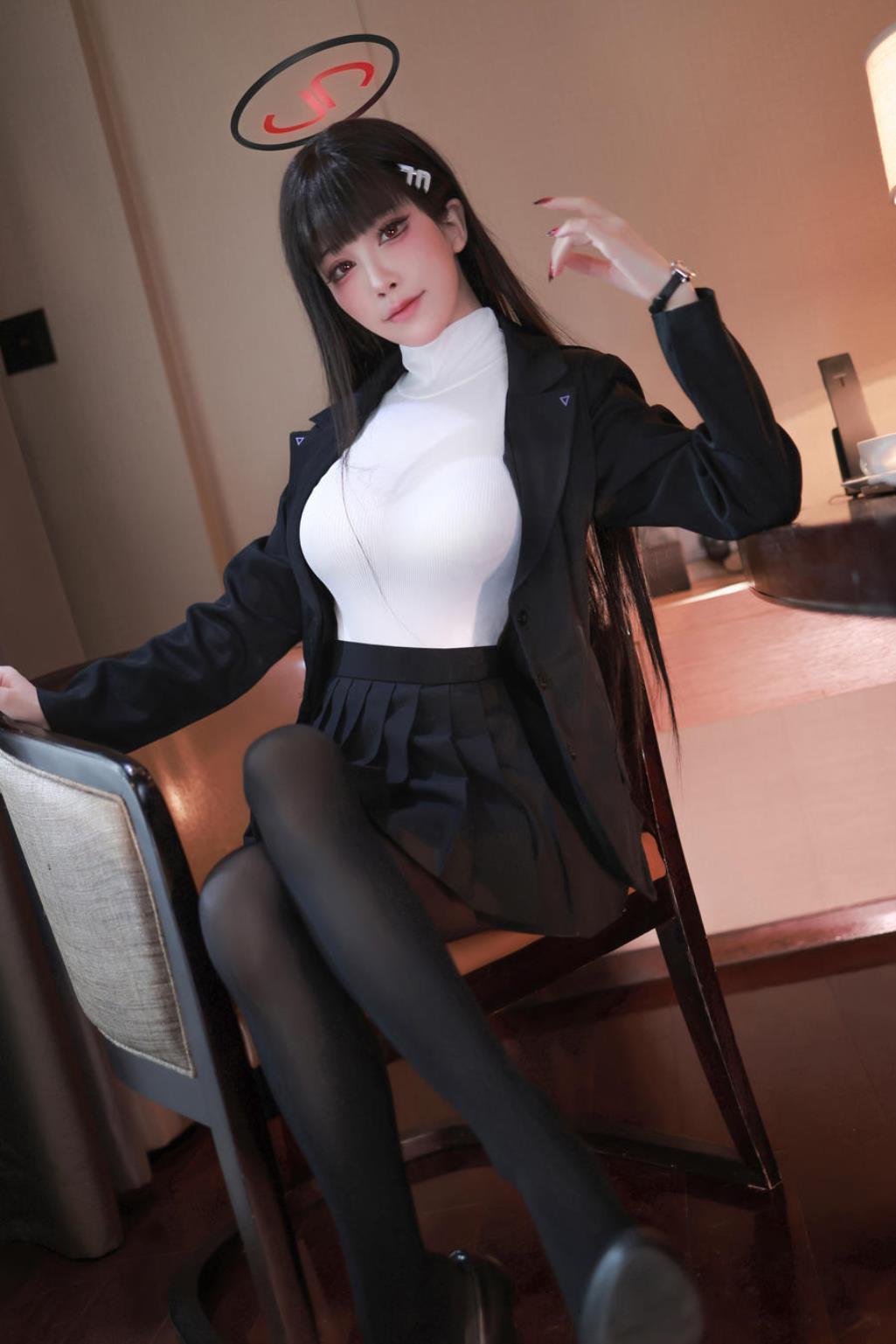 图片[3]-水淼aqua No.193 – 蔚蓝档案 调月莉音 56P-COS世界
