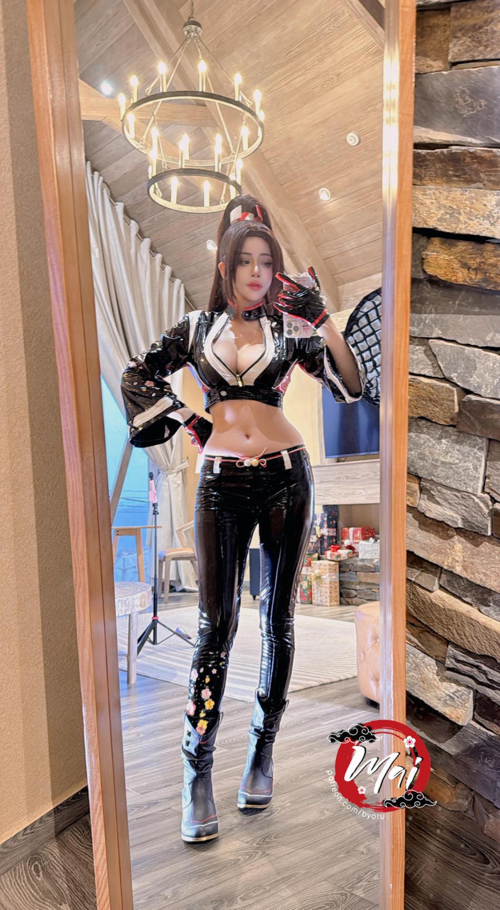 图片[4]-Byoru No.222 – Mai OG black outfit 30P-COS世界