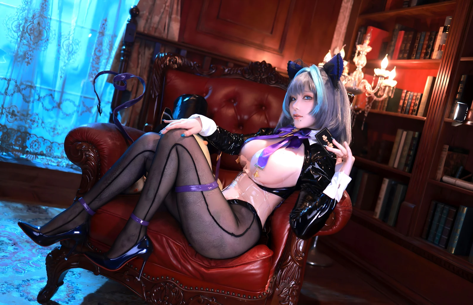 图片[5]-柴郡魔术师 起司块 44P-COS世界
