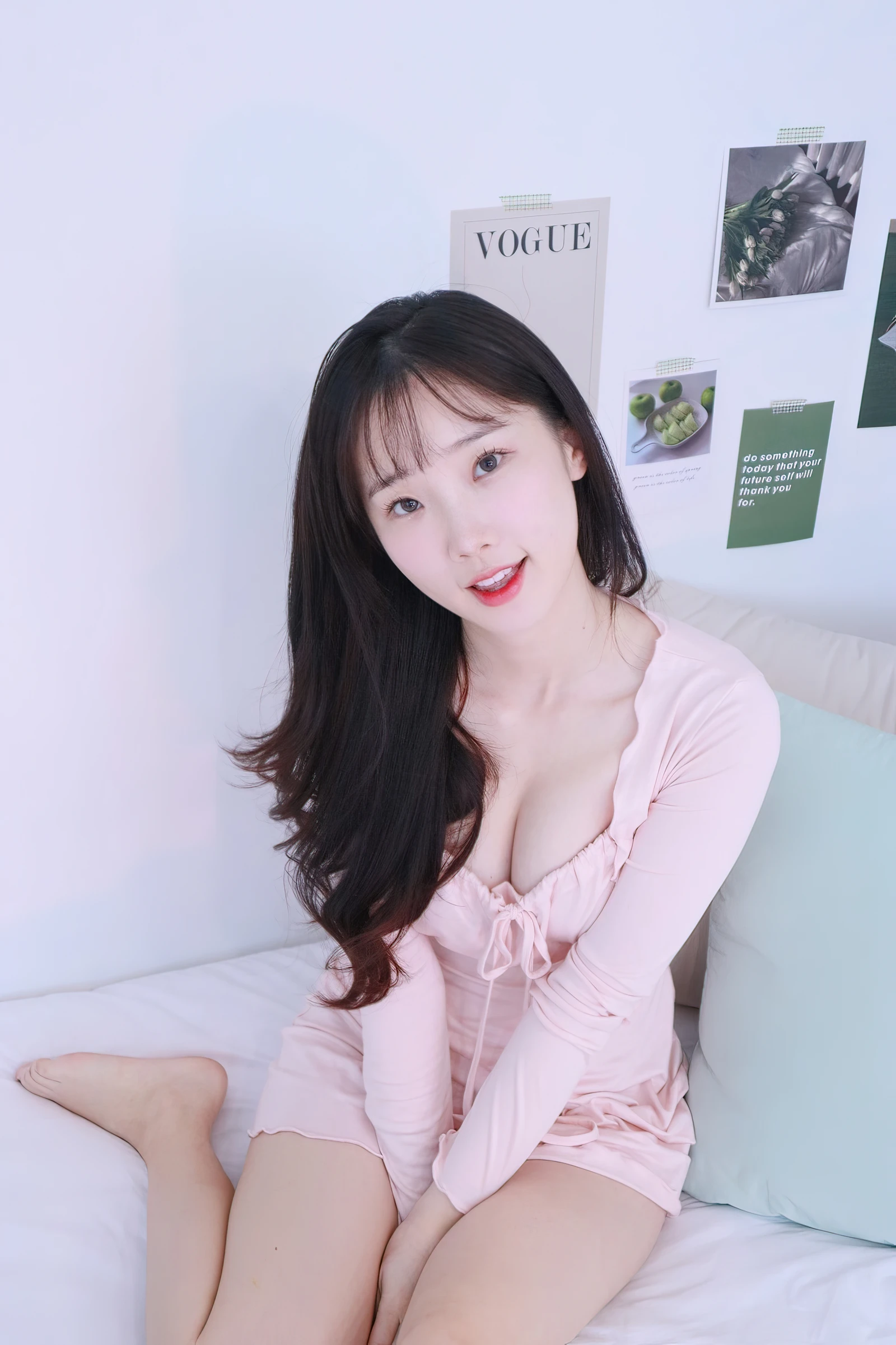 图片[2]-薄纱睡裙 蜜桃臀 48P-COS世界