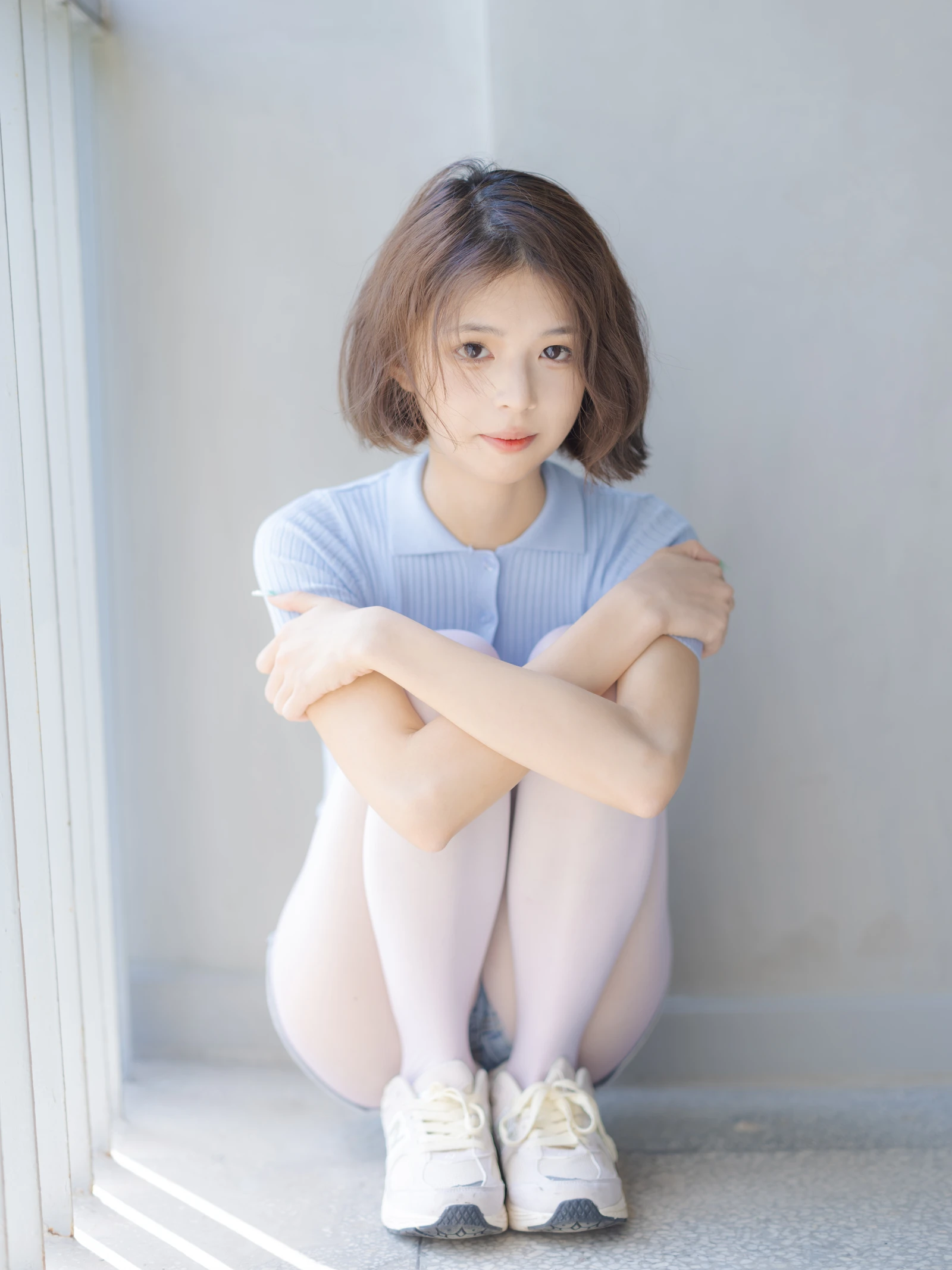 图片[3]-媛媛 白丝运动鞋 59P-COS世界