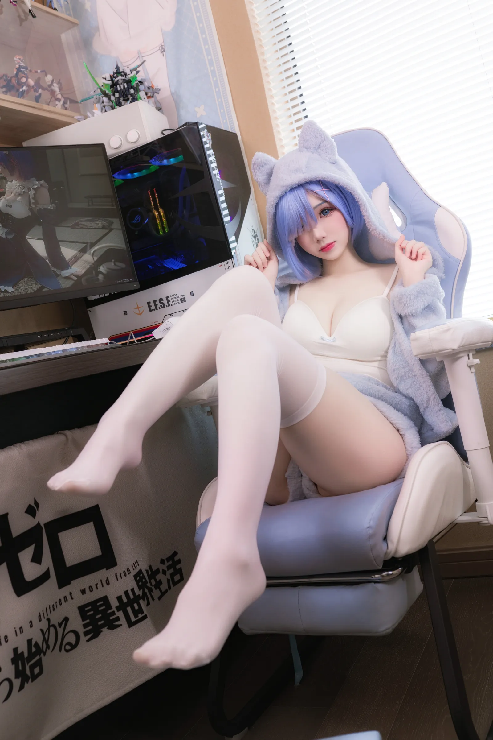 图片[2]-雪晴 蕾姆猫猫 13P-COS世界