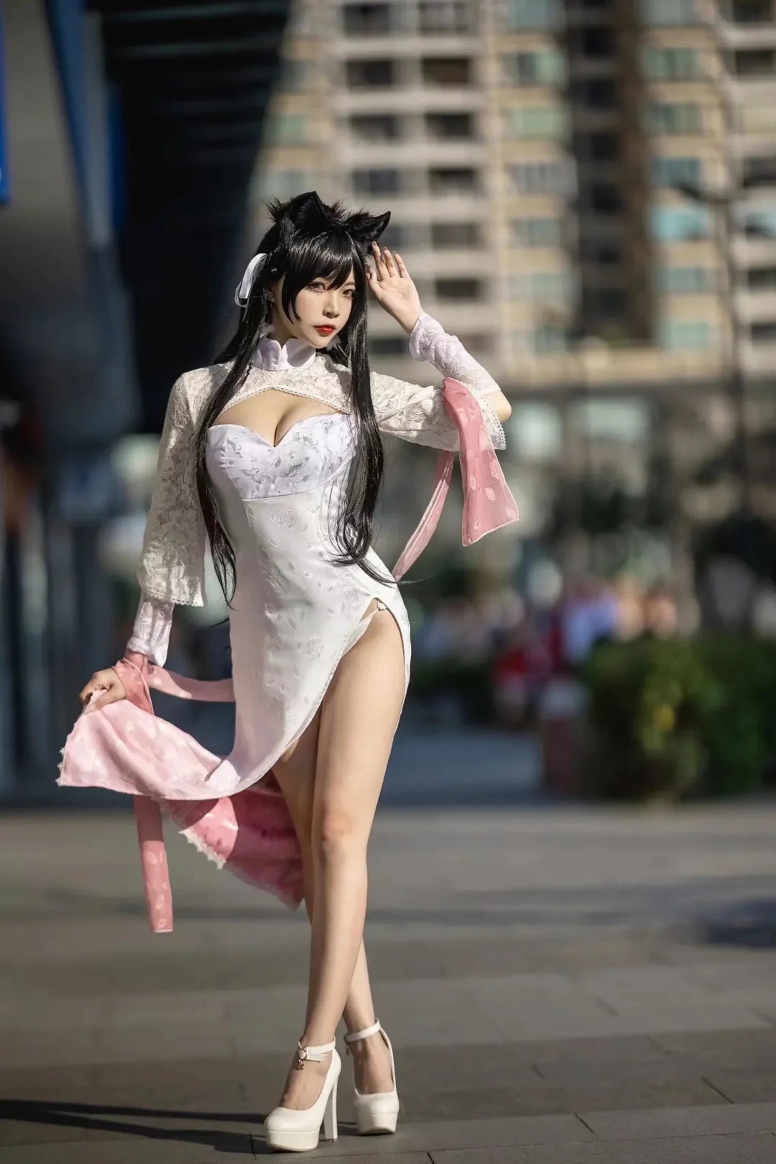 图片[5]-二佐碧蓝航线 爱宕旗袍 18P-COS世界