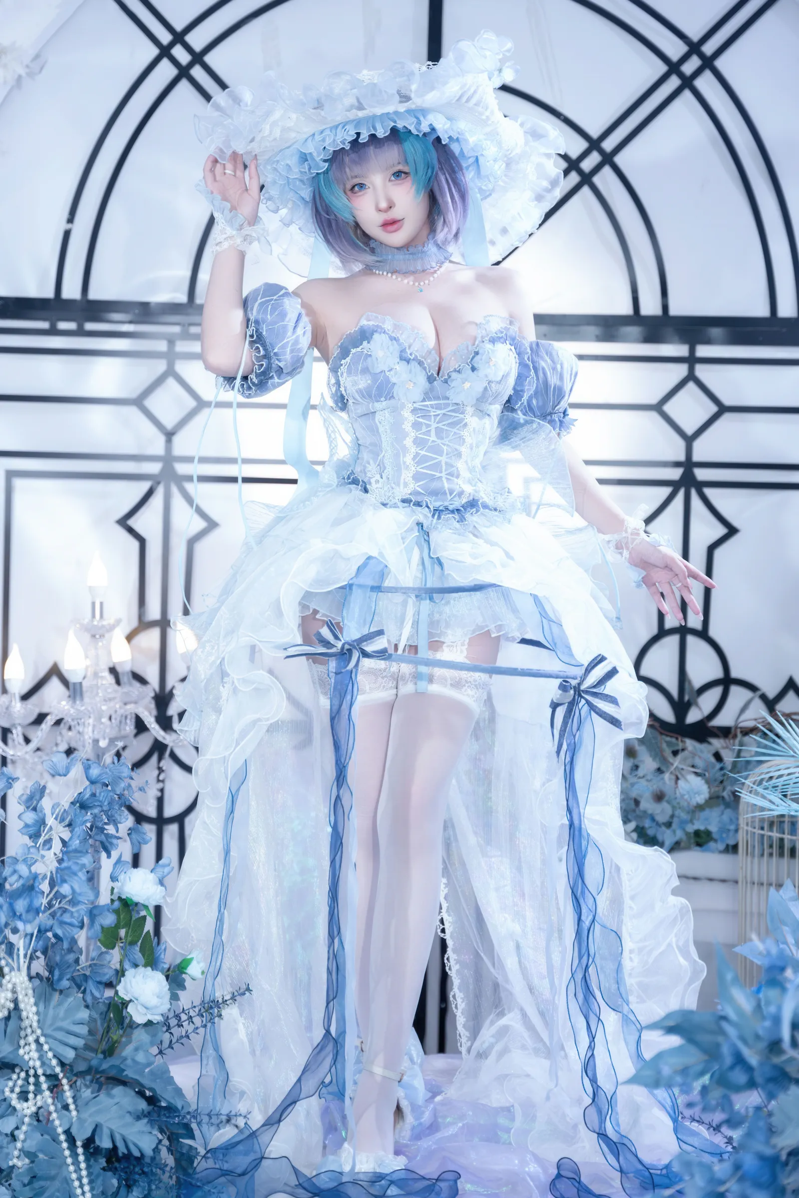 图片[3]-清水由乃碧蓝航线 柴郡礼服 42P-COS世界