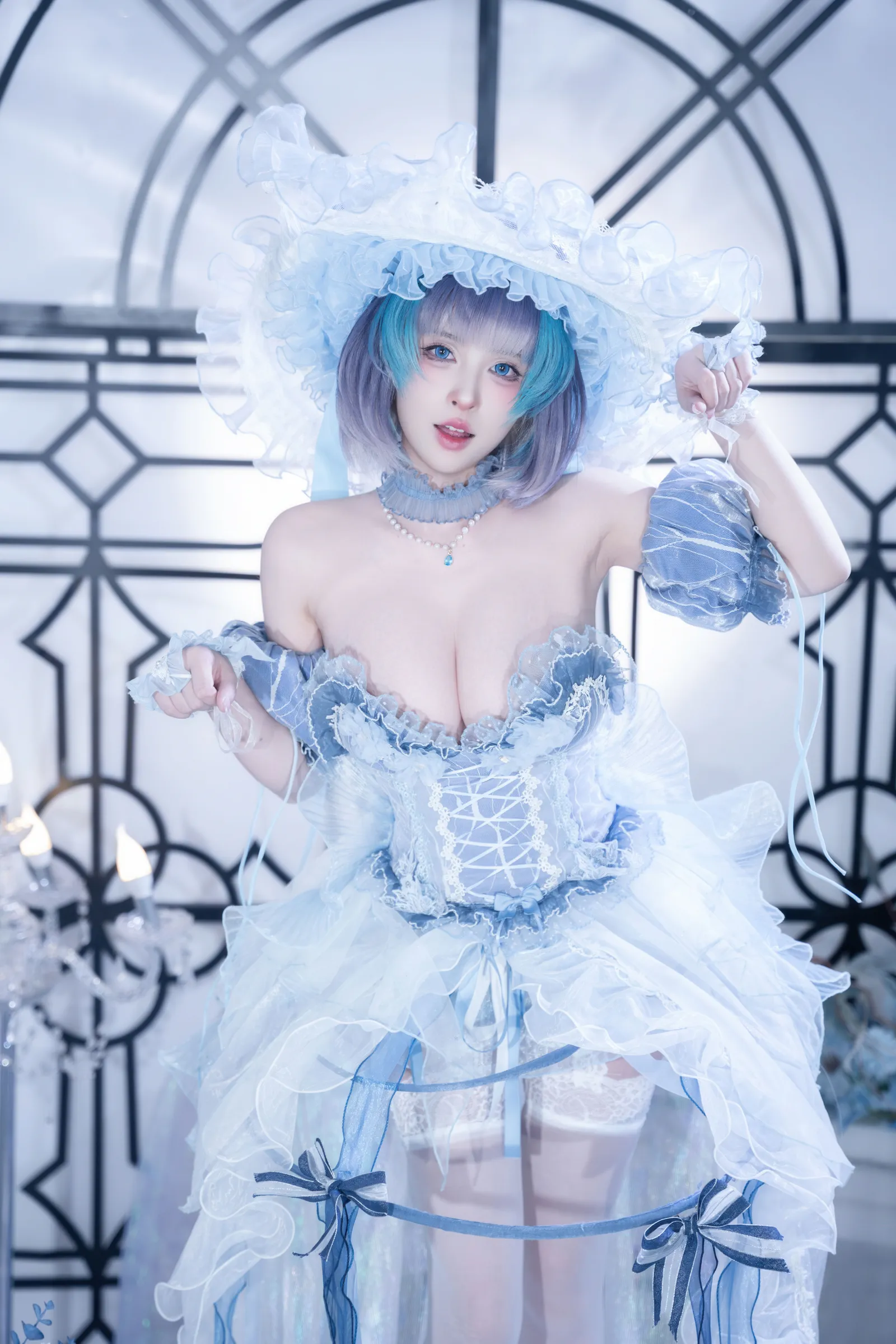 图片[5]-清水由乃碧蓝航线 柴郡礼服 42P-COS世界