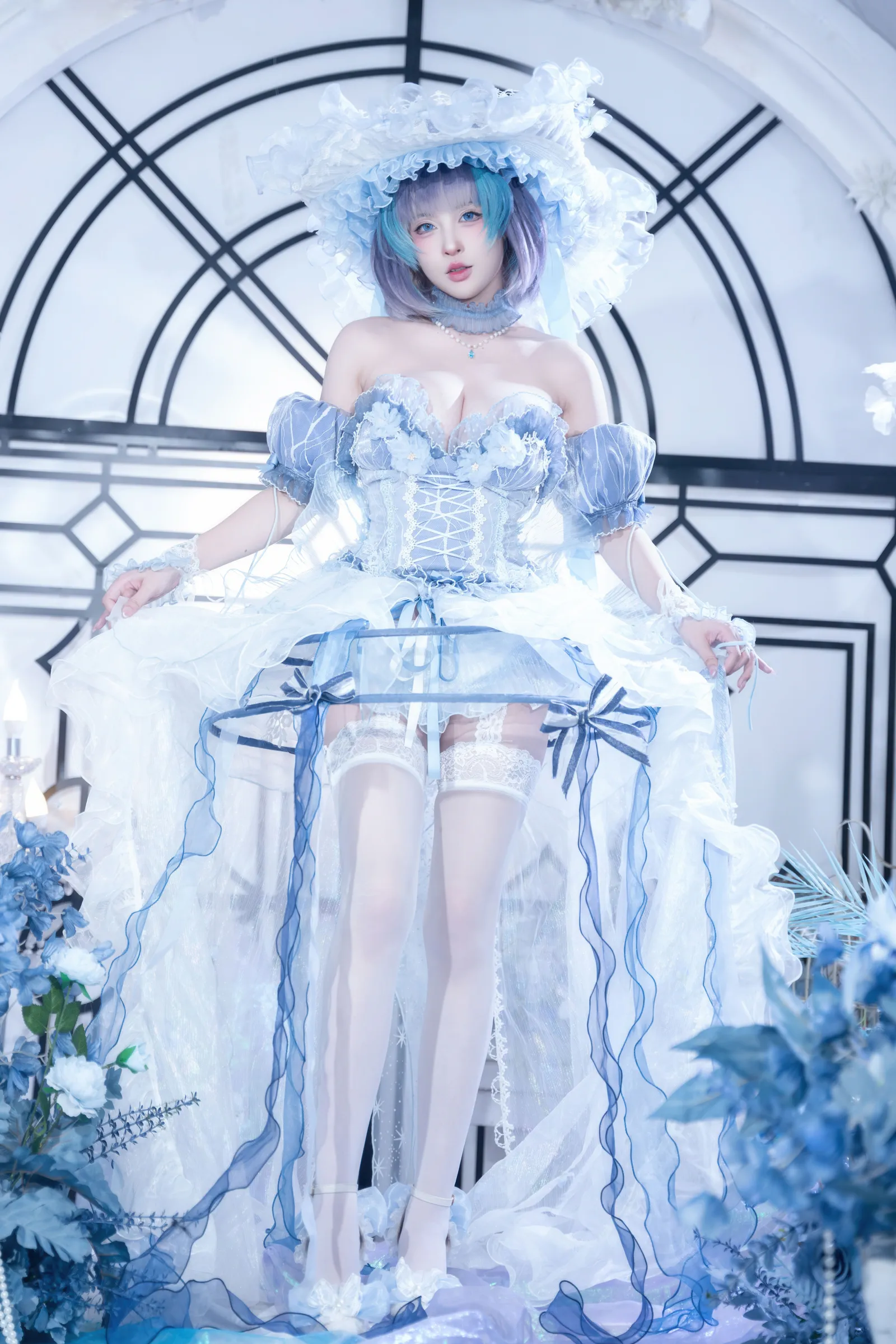 图片[2]-清水由乃碧蓝航线 柴郡礼服 42P-COS世界