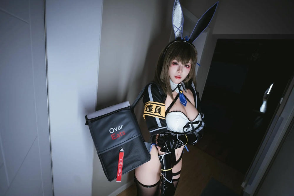 图片[3]-九言 外卖兔女郎 74P-COS世界