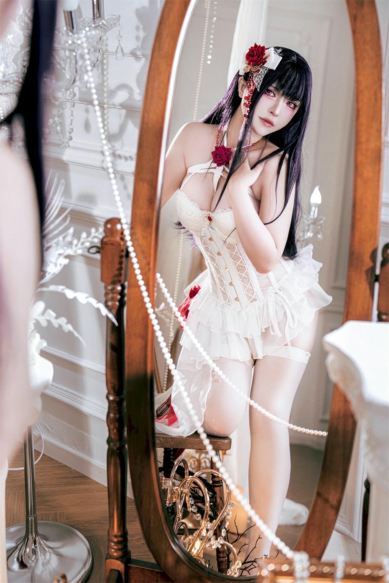 图片[3]-半半子 – 胜利女神：妮姬 米哈拉 羁绊锁链 58P-COS世界