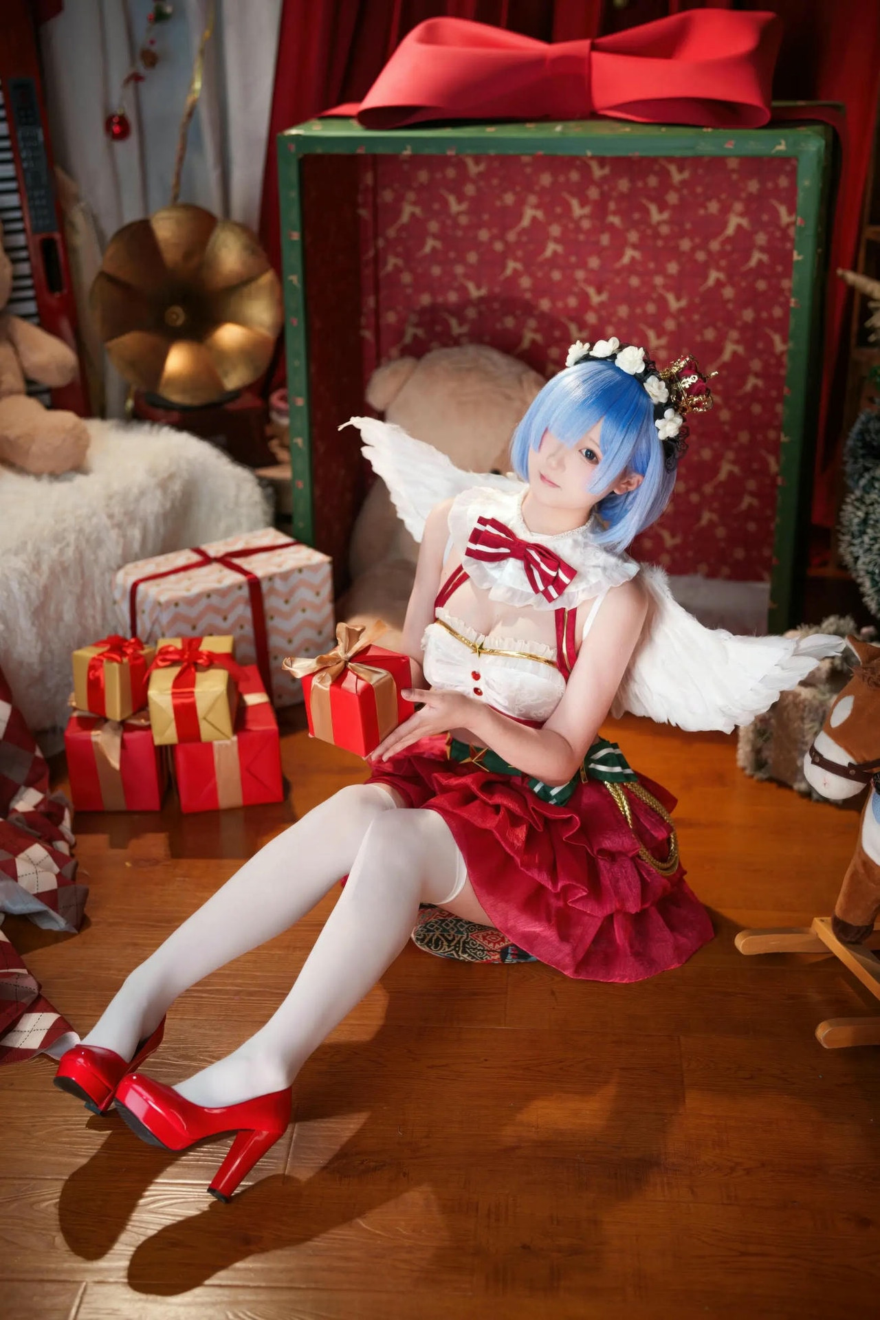 图片[5]-Seele麦麦 – 蕾姆 圣诞物语 63P-COS世界