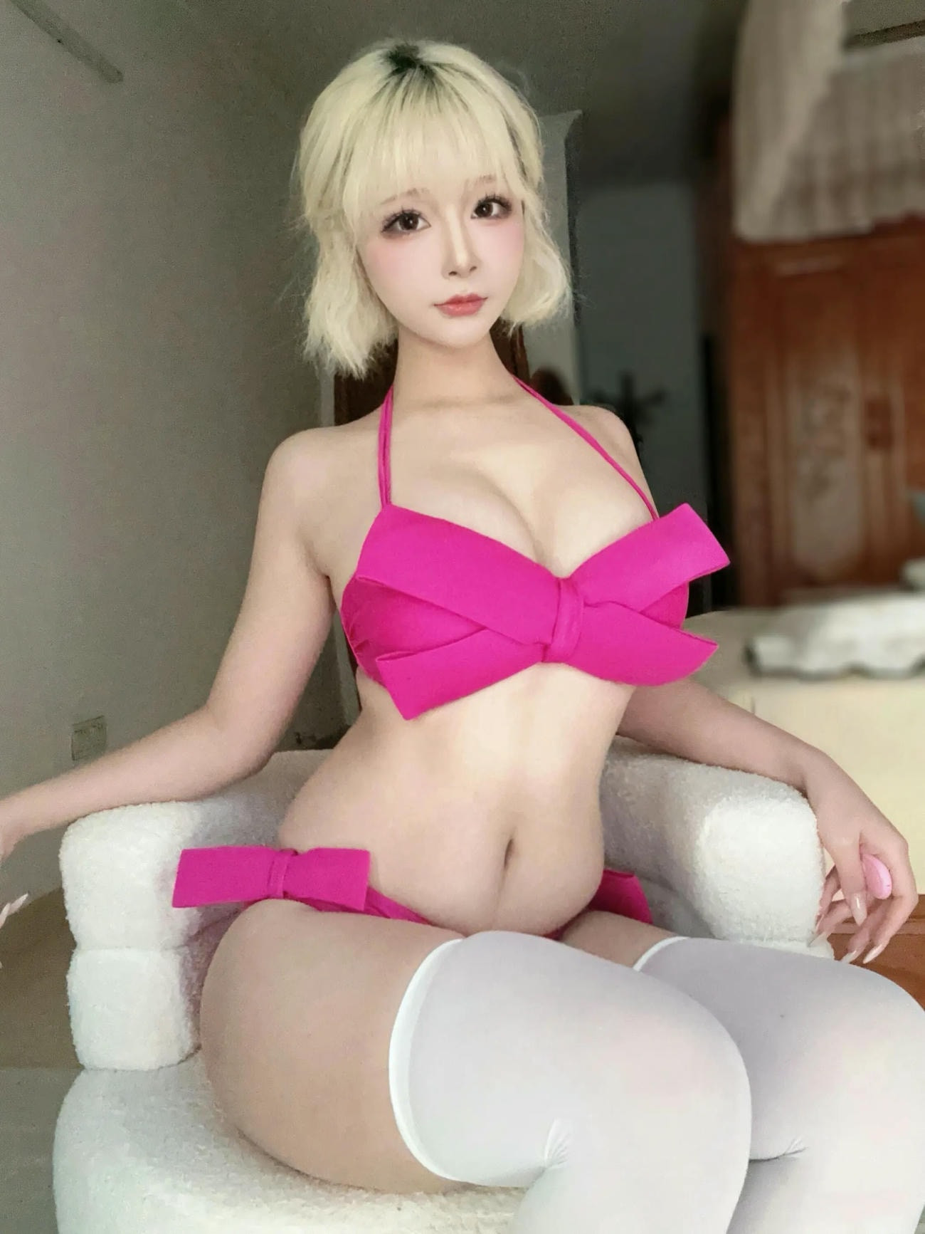 图片[2]-yuuhui玉彙 Patreon 订阅 红粉佳人 51P-COS世界