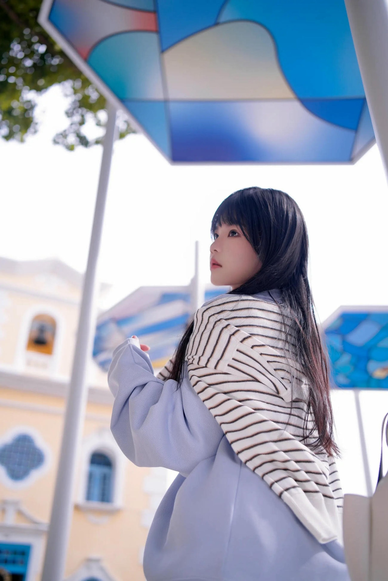 图片[2]-桜桃喵 – 蓝  20P-COS世界