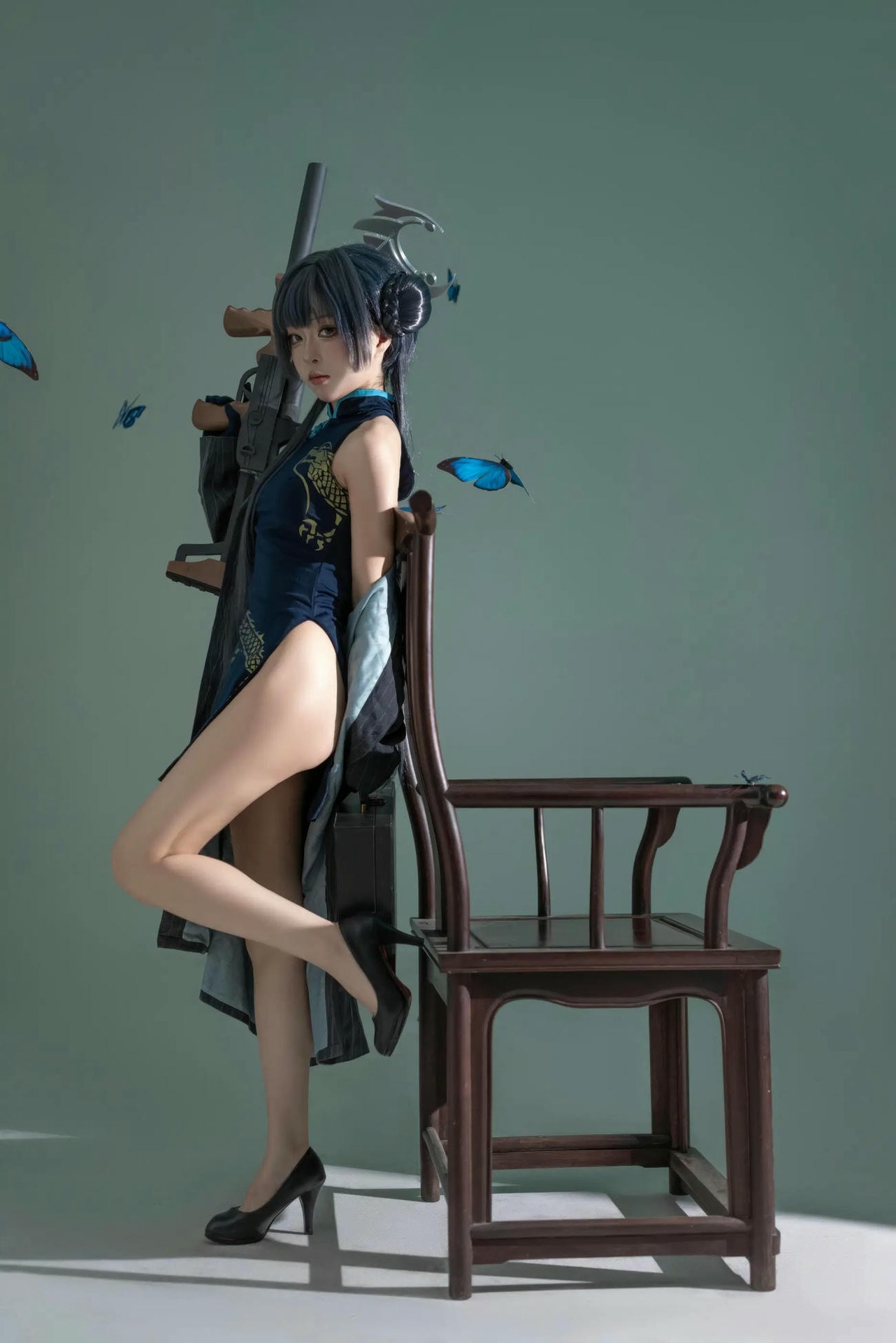 矢量鱼 - 蔚蓝档案 龙华妃咲 24P-COS世界