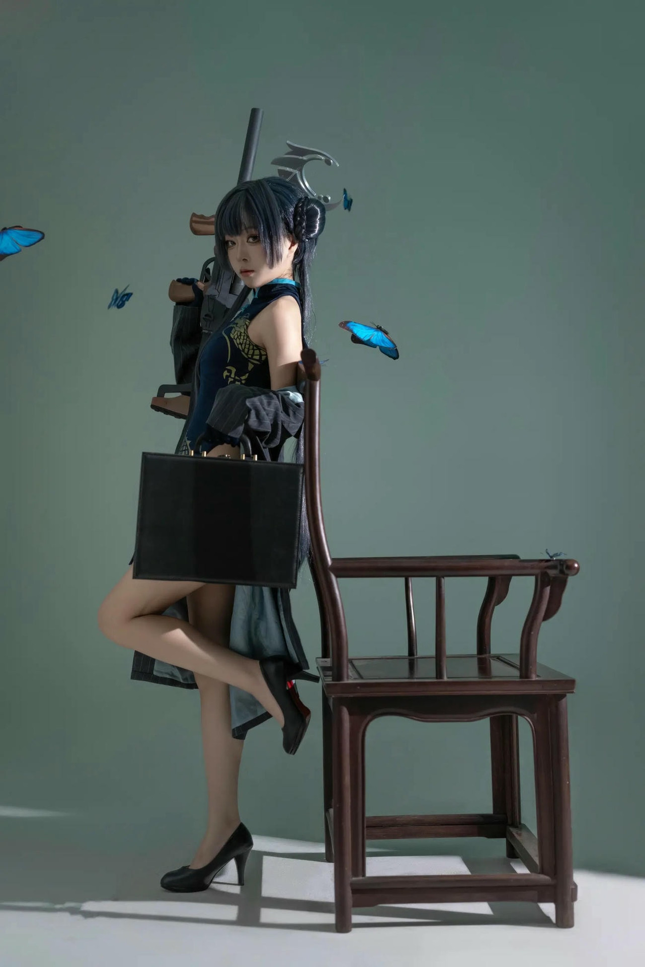 图片[2]-矢量鱼 – 蔚蓝档案 龙华妃咲 24P-COS世界