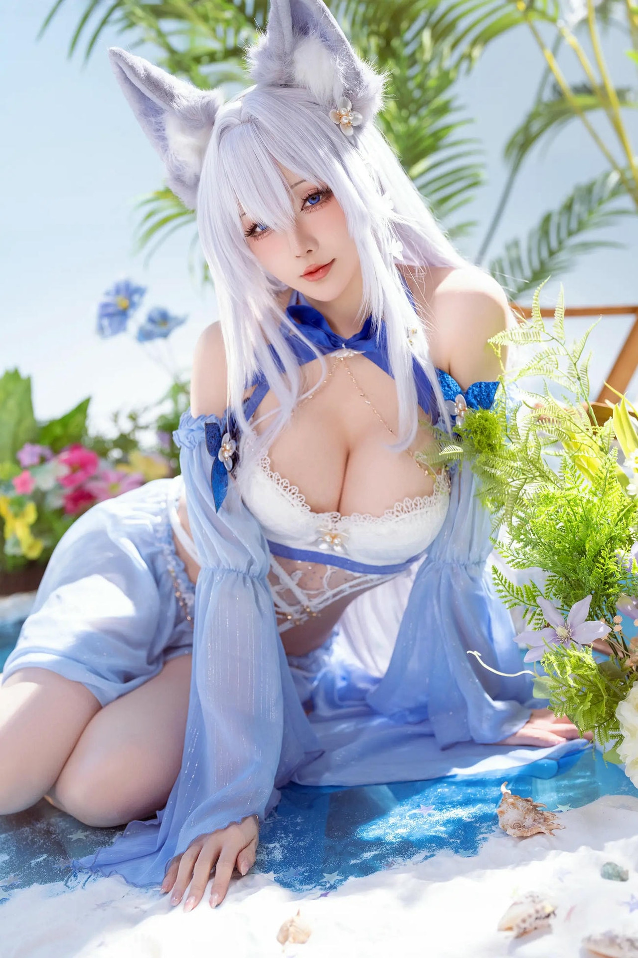 图片[4]-星之迟迟 – 碧蓝航线 信浓泳装 52P-COS世界