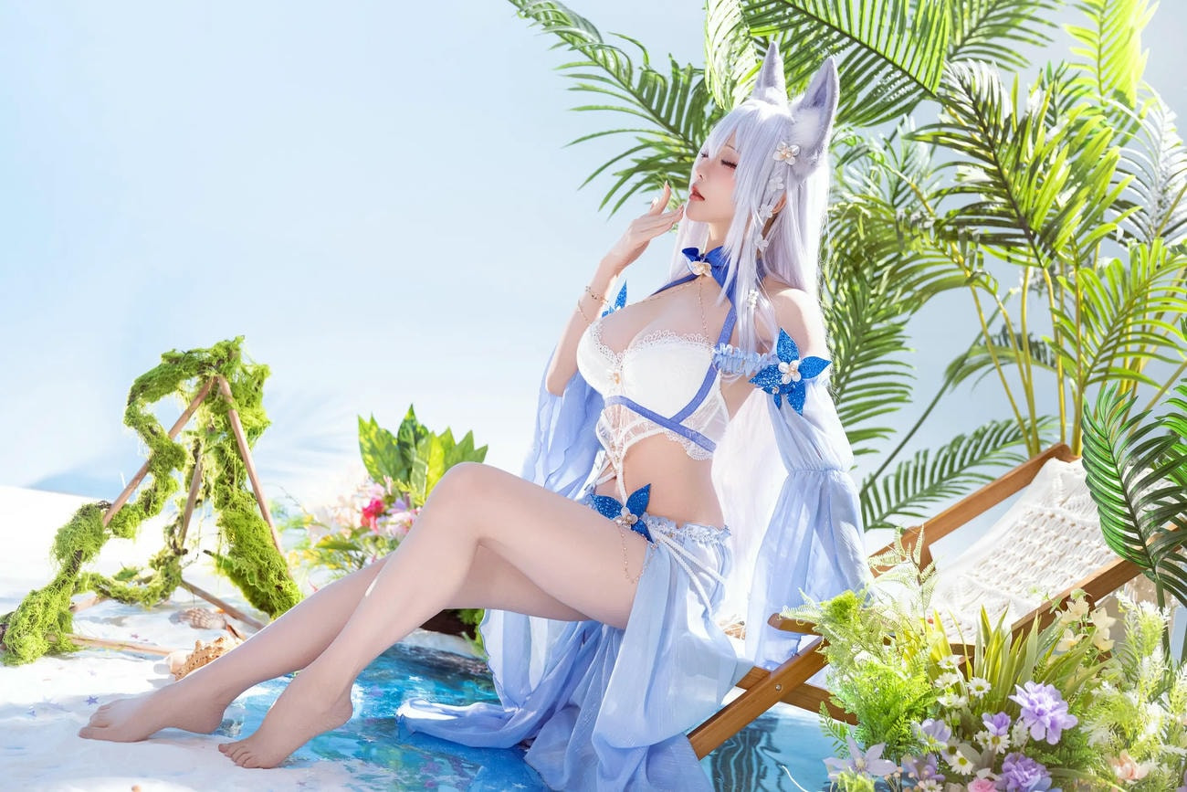 星之迟迟 - 碧蓝航线 信浓泳装 52P-COS世界