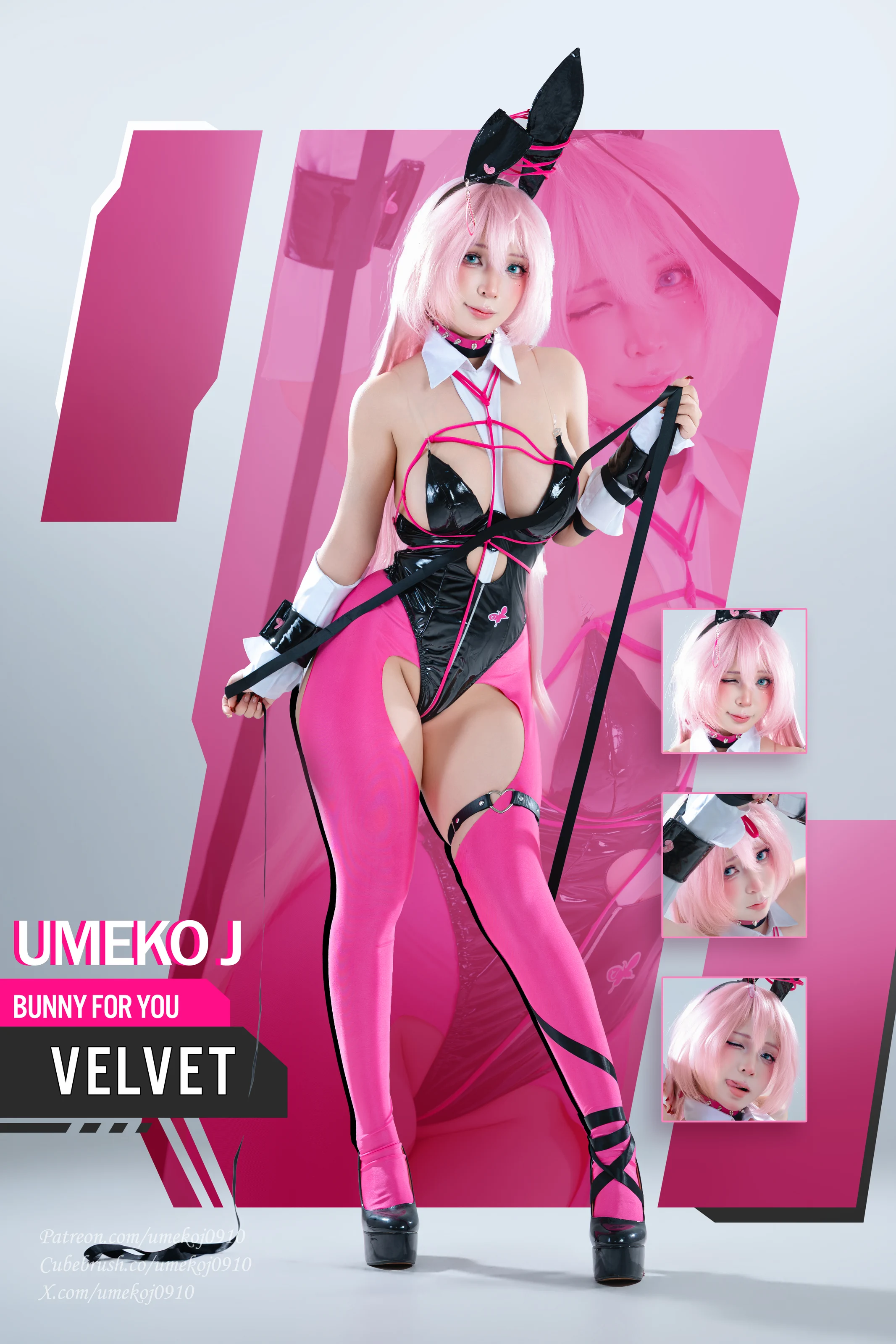 图片[2]-Umeko J – Velvet Sensual Rabbit NIKKE [72P]-COS世界