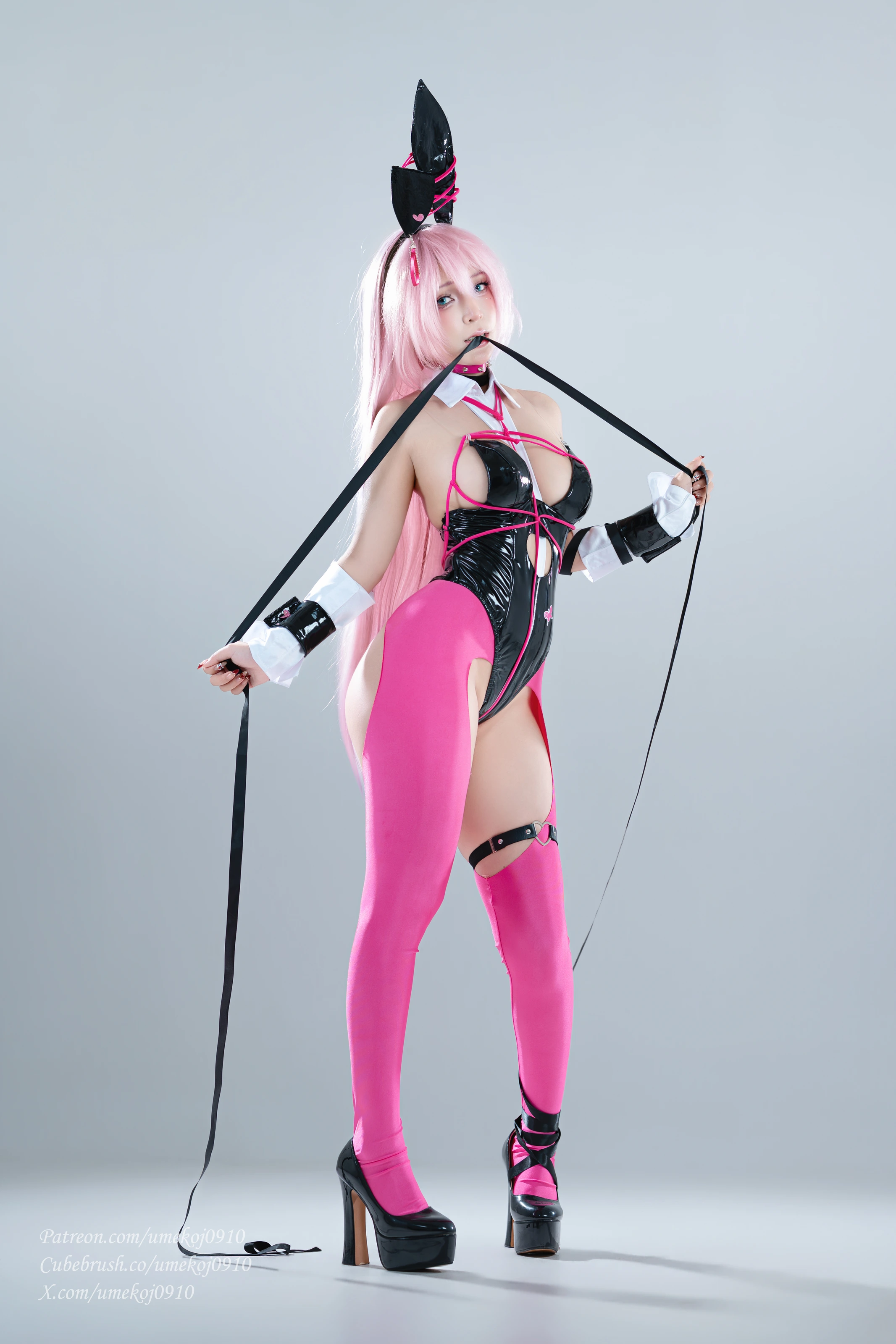 图片[4]-Umeko J – Velvet Sensual Rabbit NIKKE [72P]-COS世界