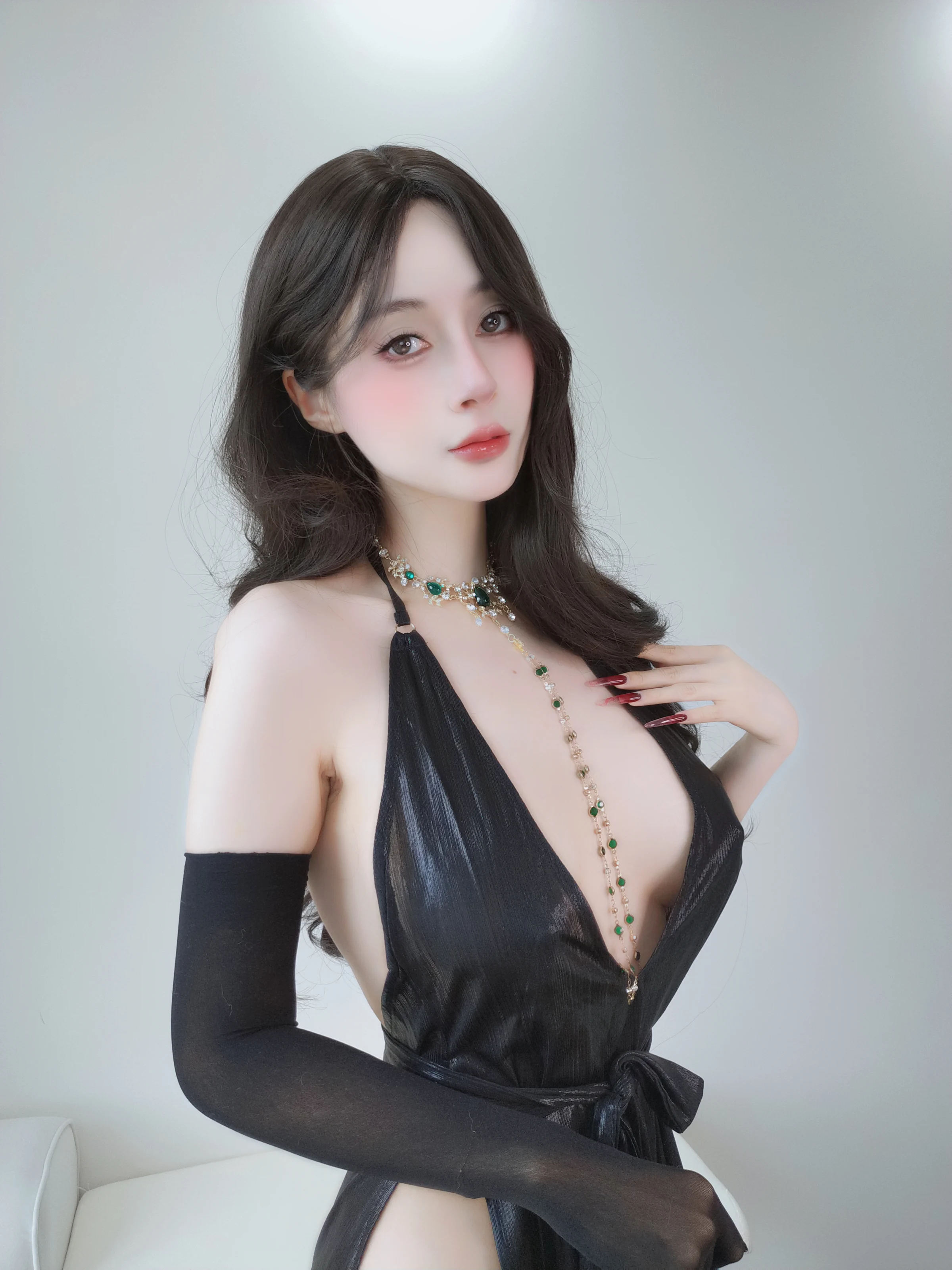 图片[2]-白银81 – 自摄Vol.103 黑丝礼裙 [122P]-COS世界