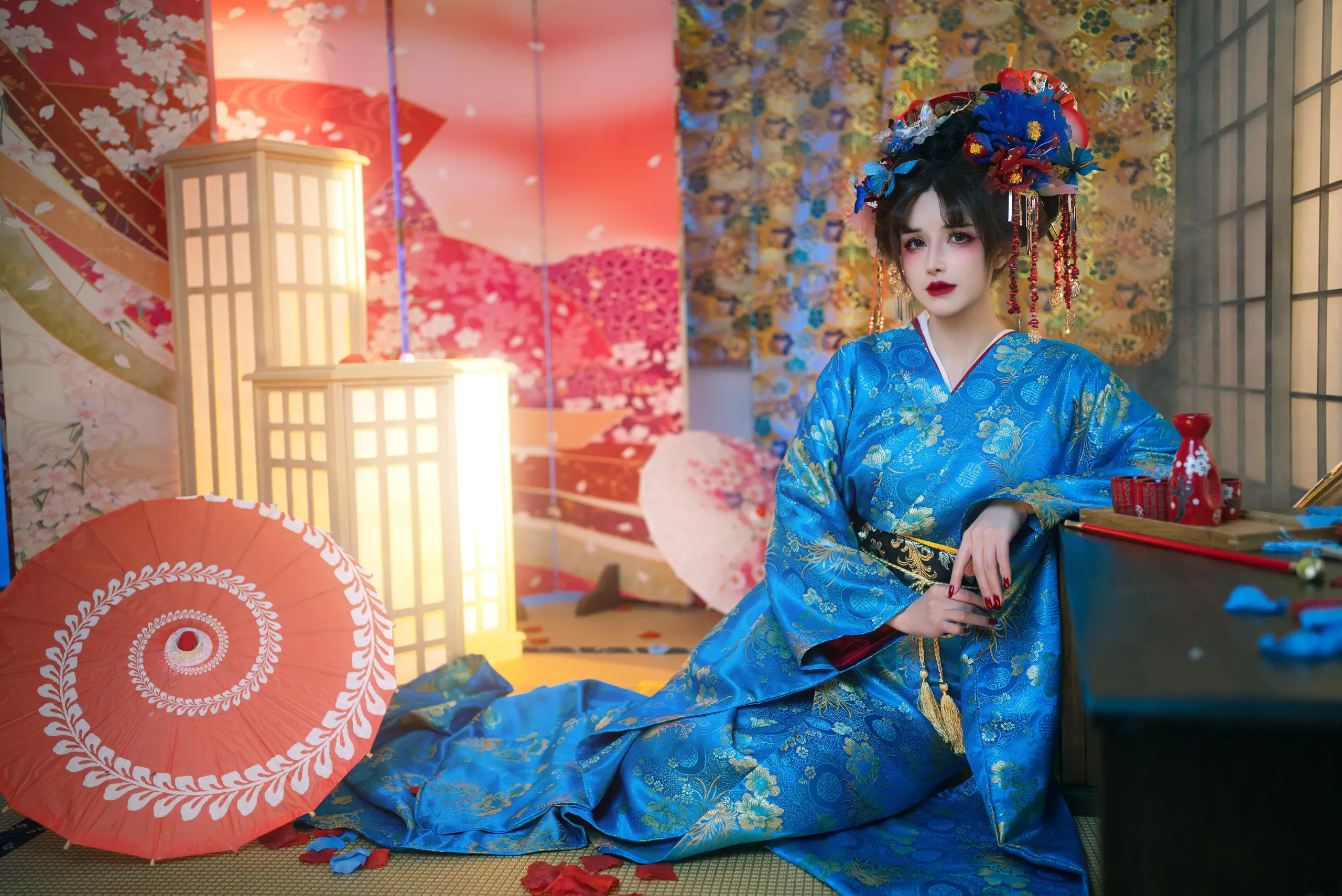 图片[2]-鹿八岁baby – 花魁の末路 [100P]-COS世界