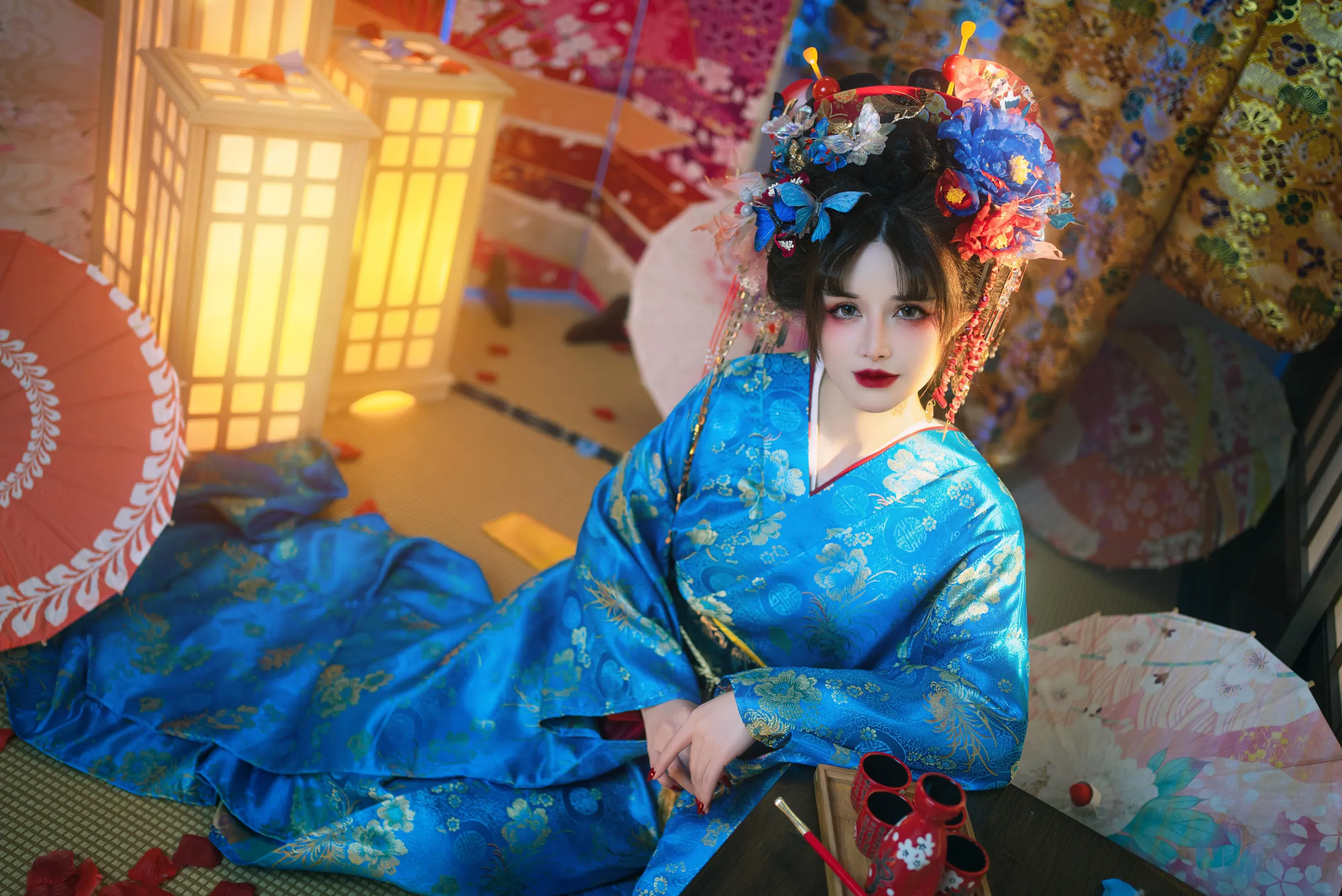 图片[3]-鹿八岁baby – 花魁の末路 [100P]-COS世界