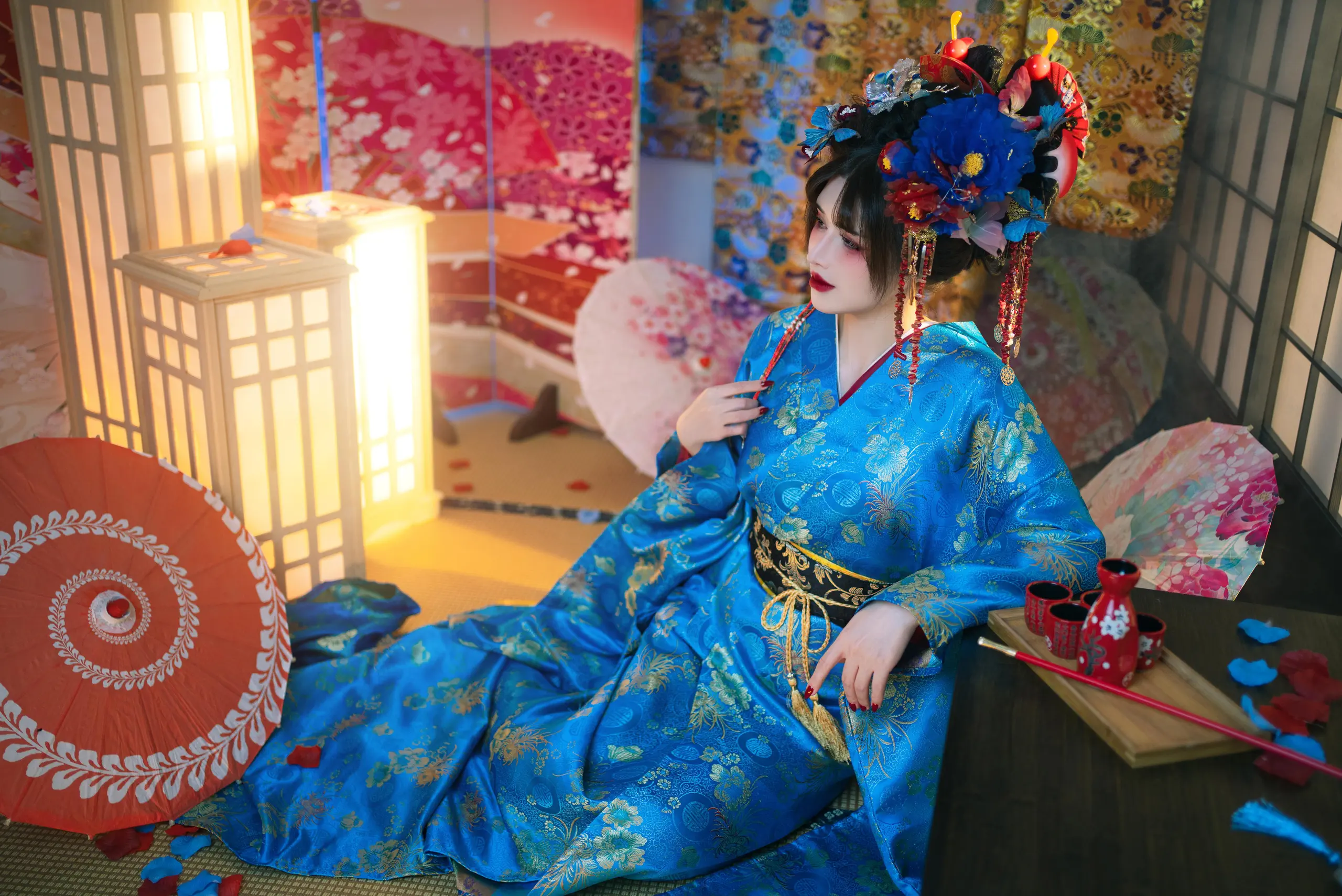 图片[4]-鹿八岁baby – 花魁の末路 [100P]-COS世界