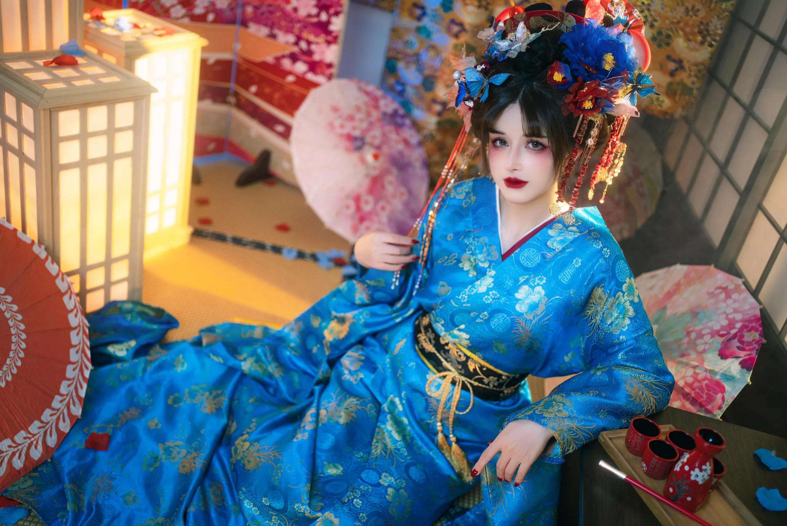 图片[5]-鹿八岁baby – 花魁の末路 [100P]-COS世界