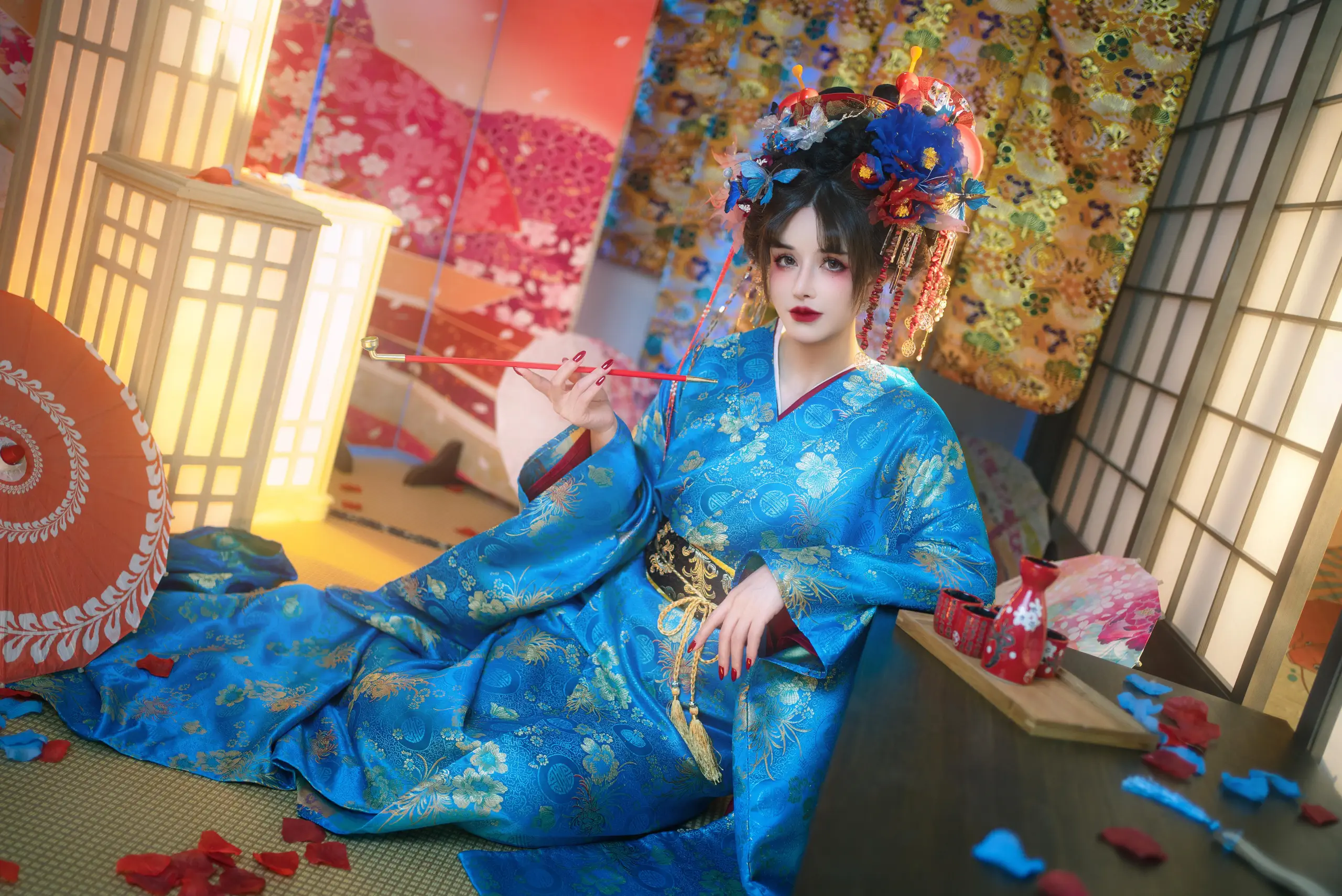 图片[6]-鹿八岁baby – 花魁の末路 [100P]-COS世界