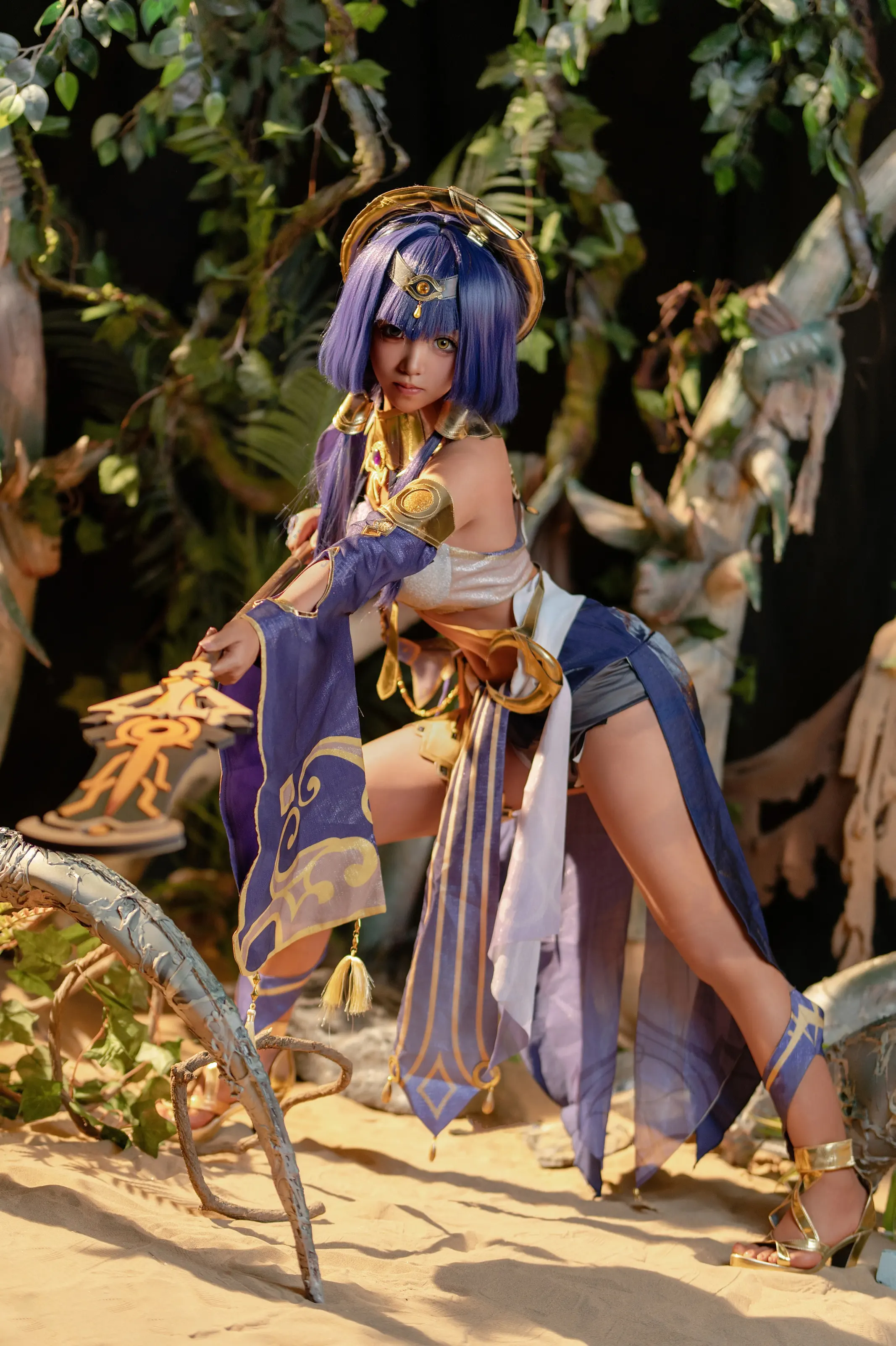 图片[3]-Bangni邦尼 – 原神-坎蒂丝 [70P]-COS世界