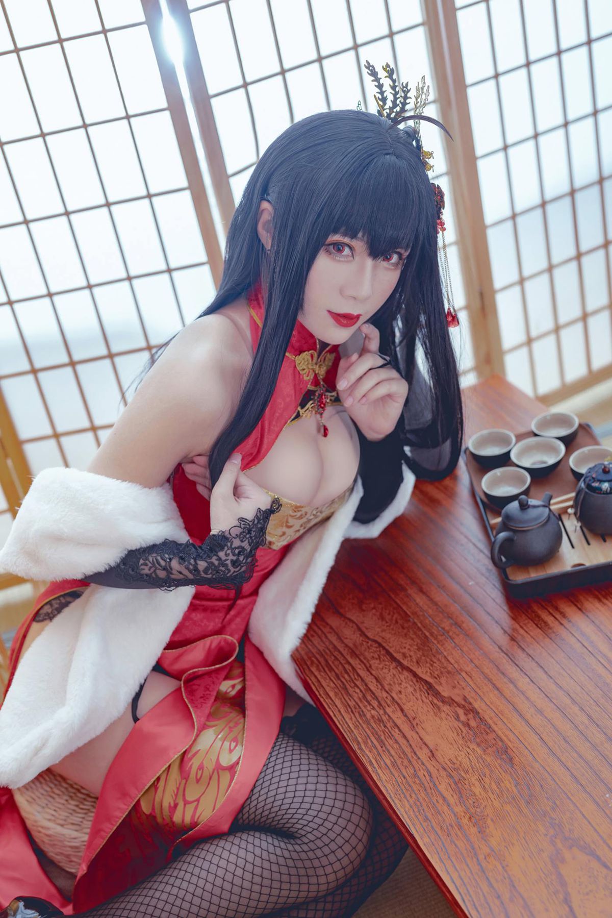 图片[2]-羊大真人 – 大凤凤鸣春晓 20P-COS世界