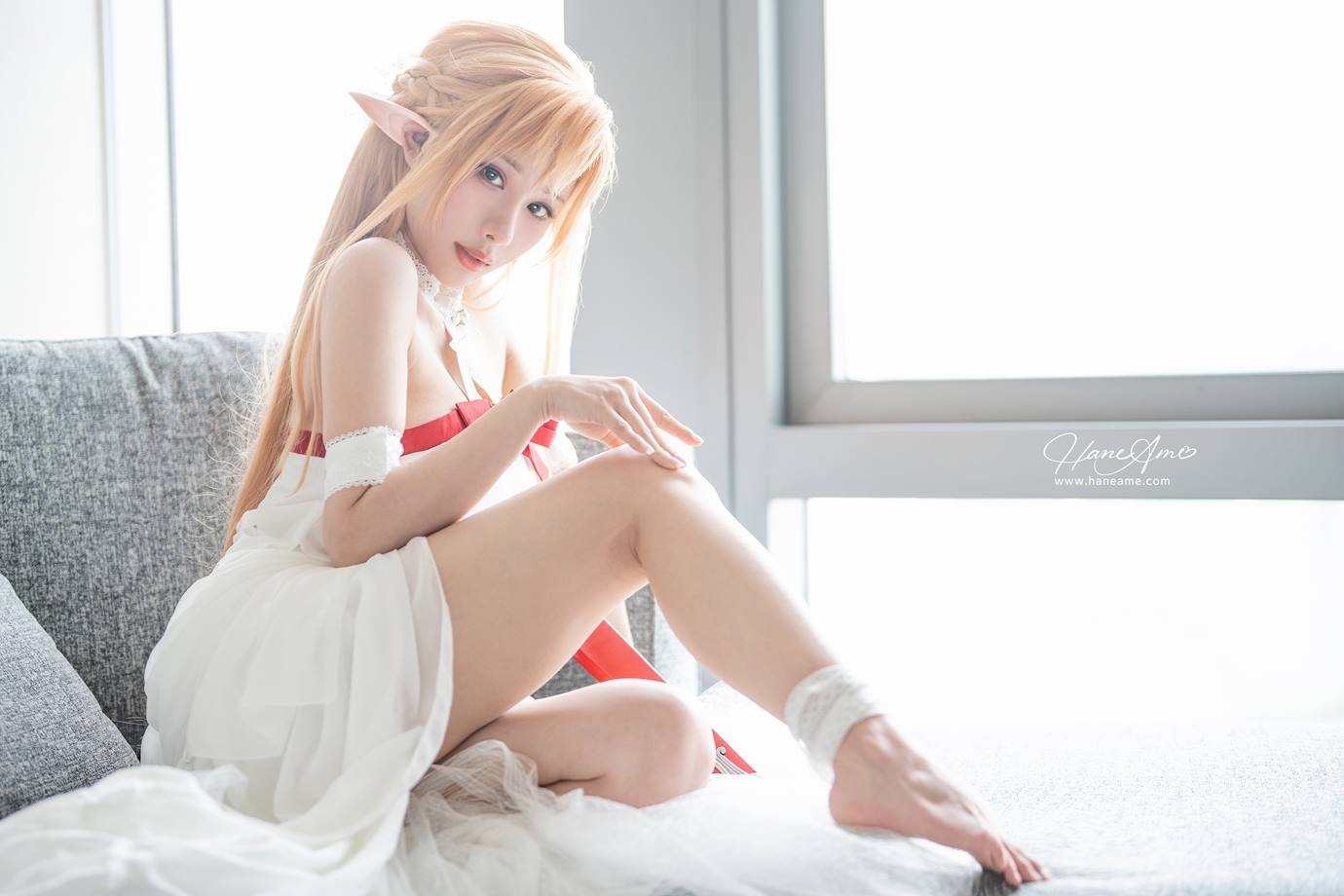 图片[4]-Hane Ame 雨波写真  – 刀剑神域 亚斯娜32P-COS世界