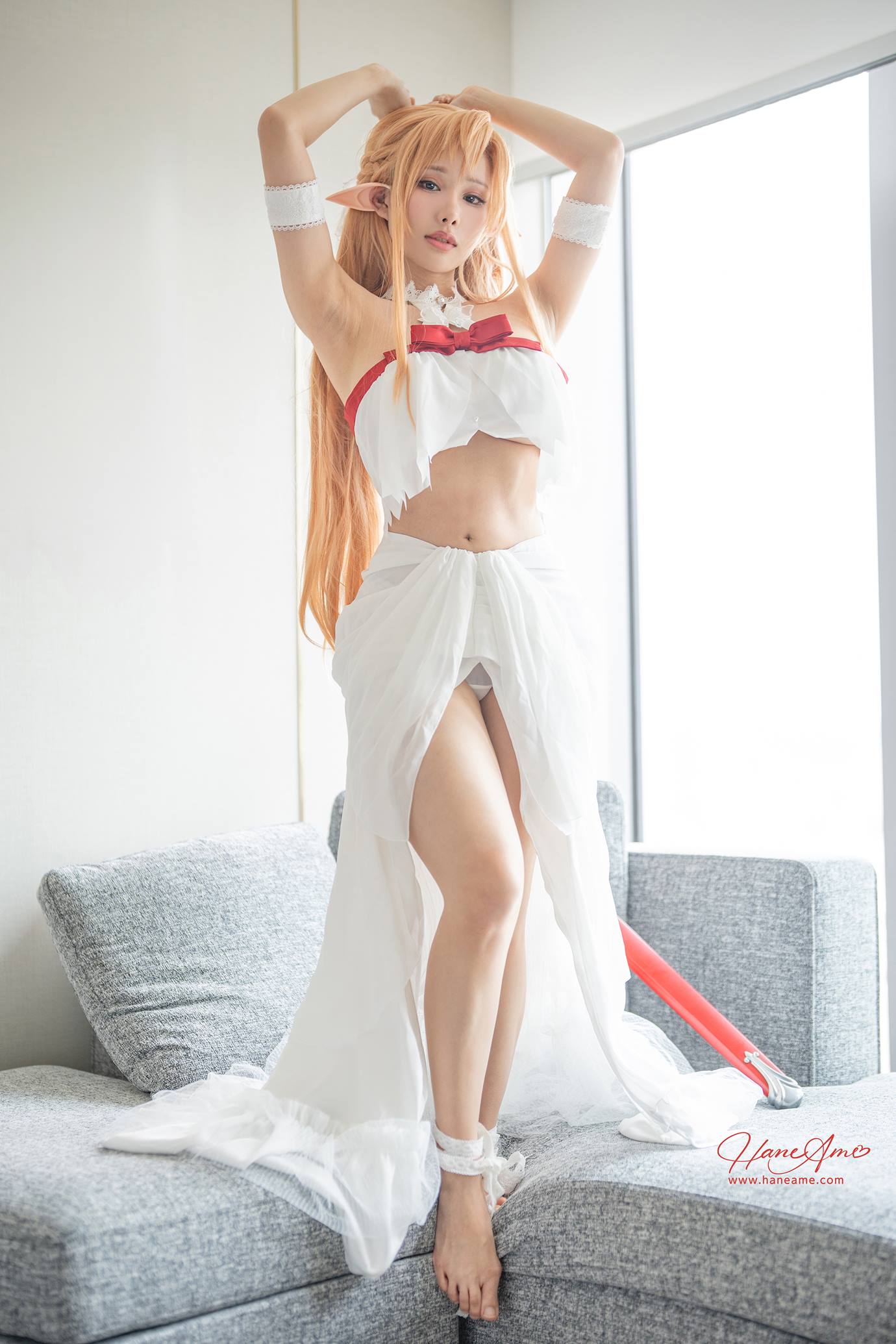 图片[5]-Hane Ame 雨波写真  – 刀剑神域 亚斯娜32P-COS世界