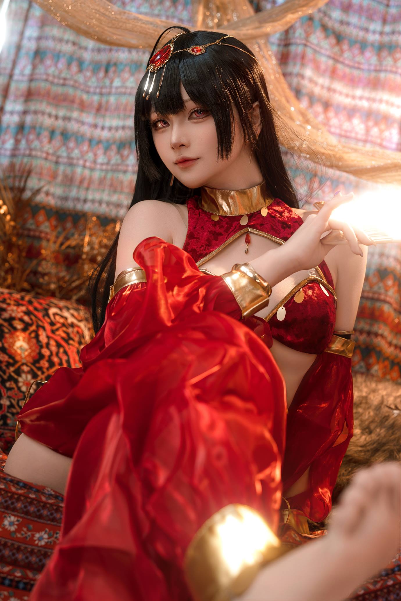 图片[3]-屿鱼 – 大凤舞娘 新年特典12P-COS世界