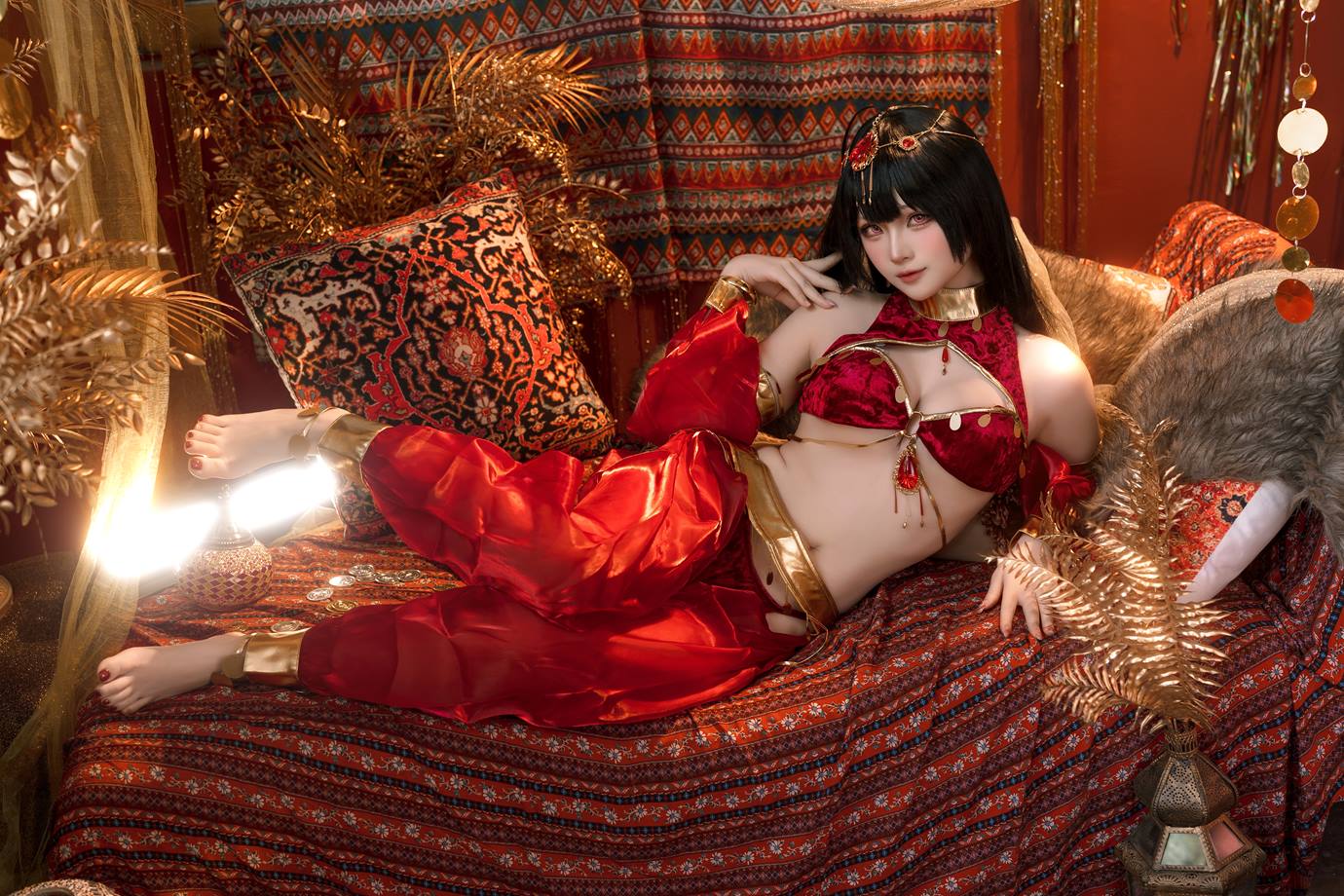 图片[4]-屿鱼 – 大凤舞娘 新年特典12P-COS世界