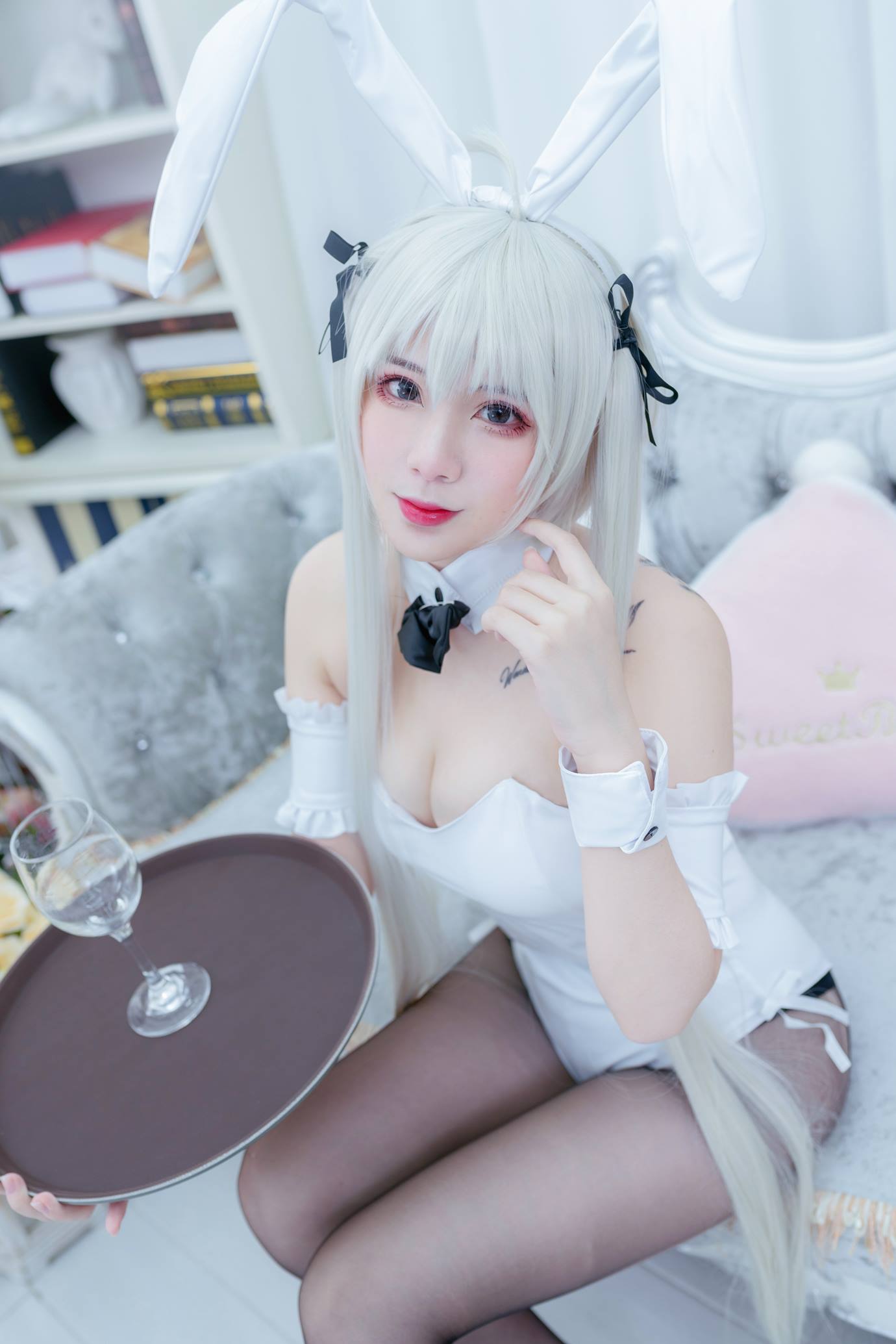 图片[2]-羊大真人 – 穹妹兔女郎 13P-COS世界