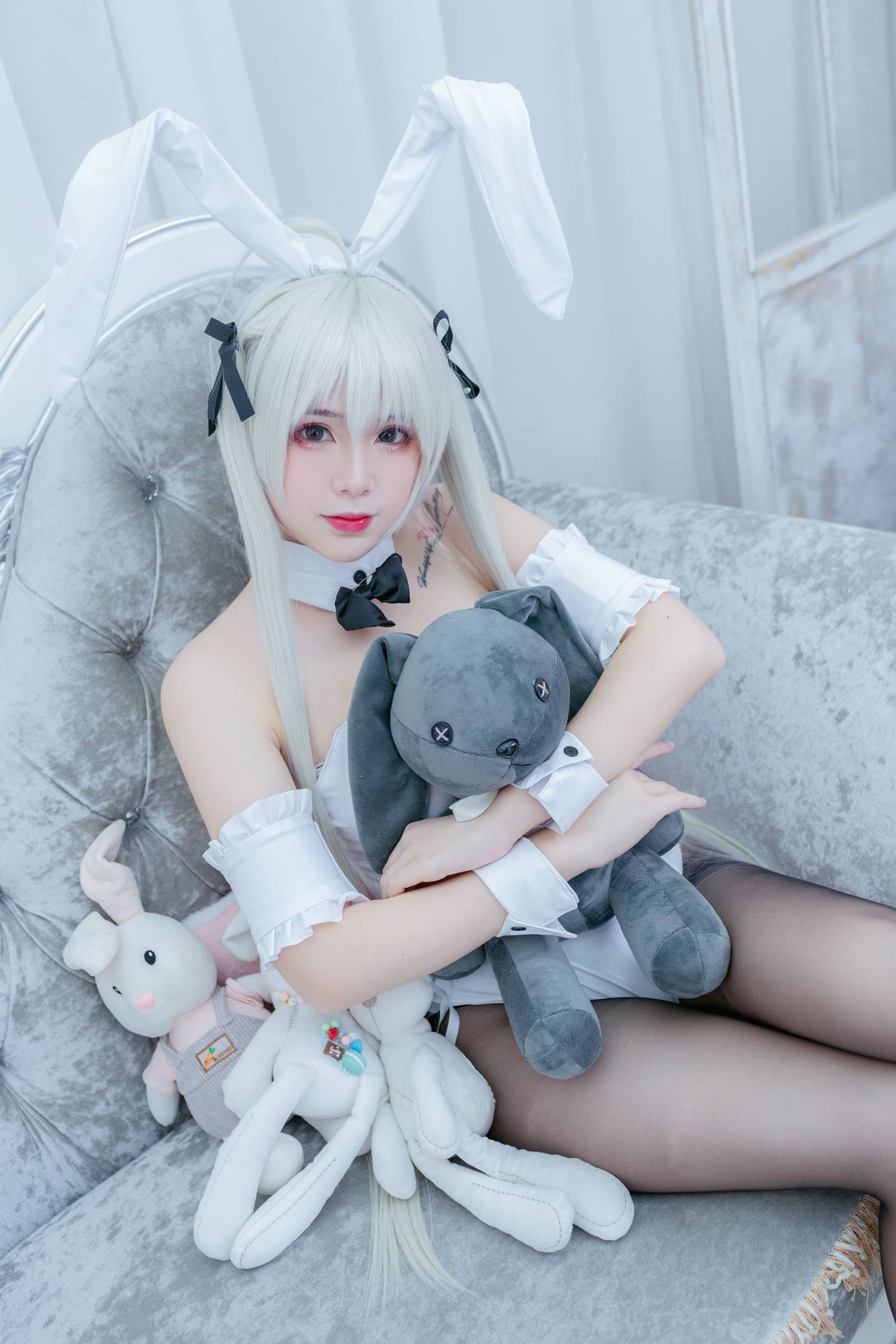 图片[3]-羊大真人 – 穹妹兔女郎 13P-COS世界