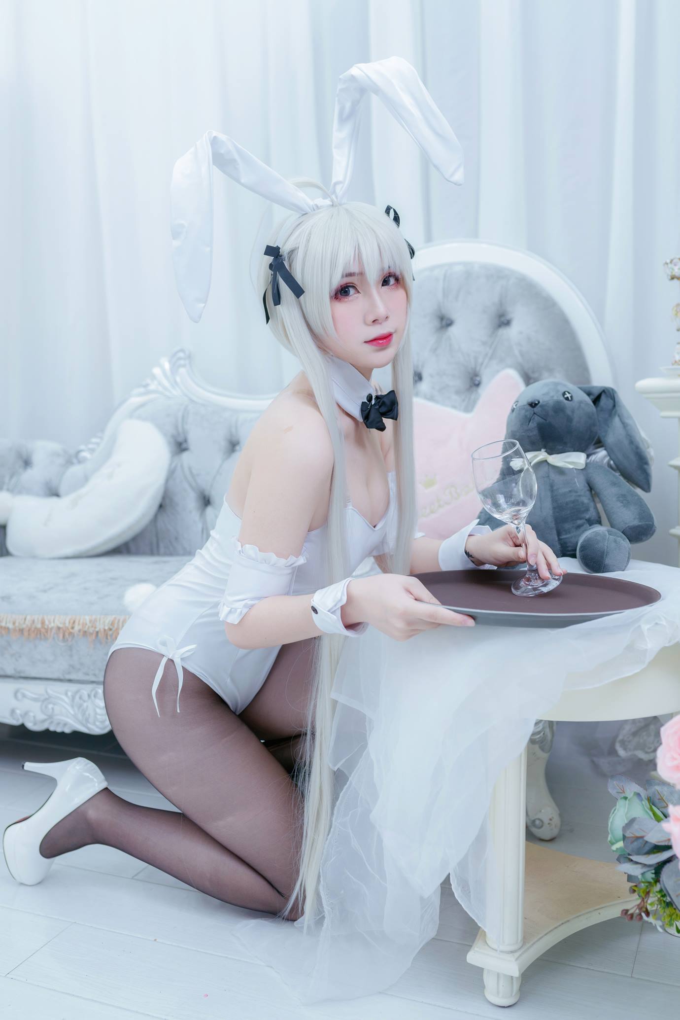图片[4]-羊大真人 – 穹妹兔女郎 13P-COS世界
