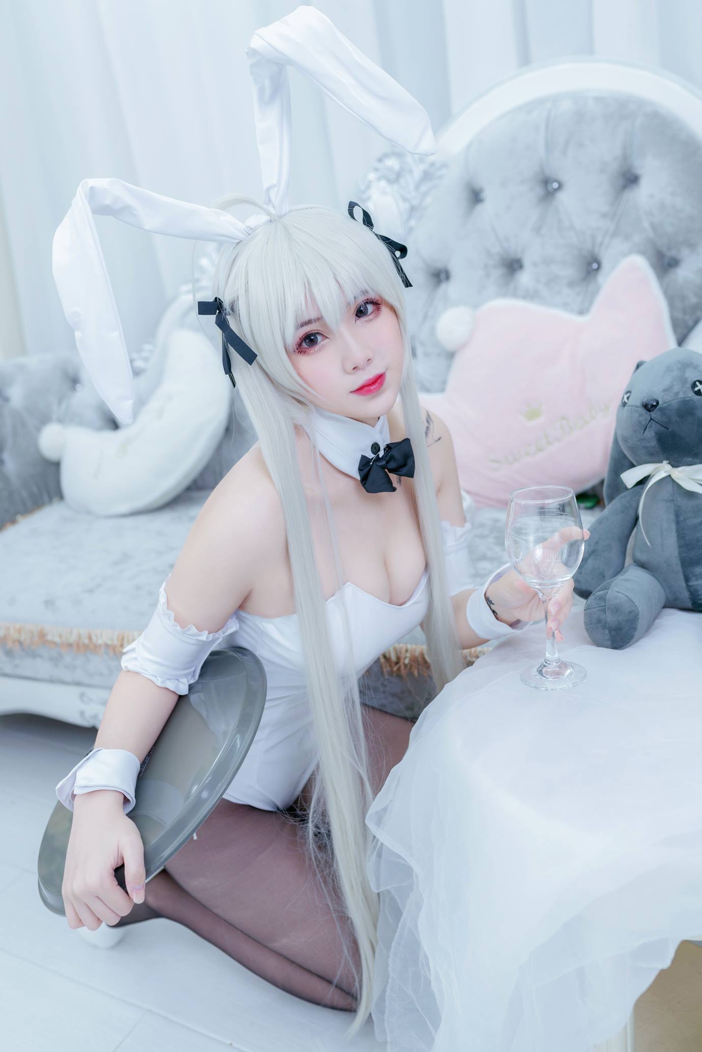 图片[5]-羊大真人 – 穹妹兔女郎 13P-COS世界