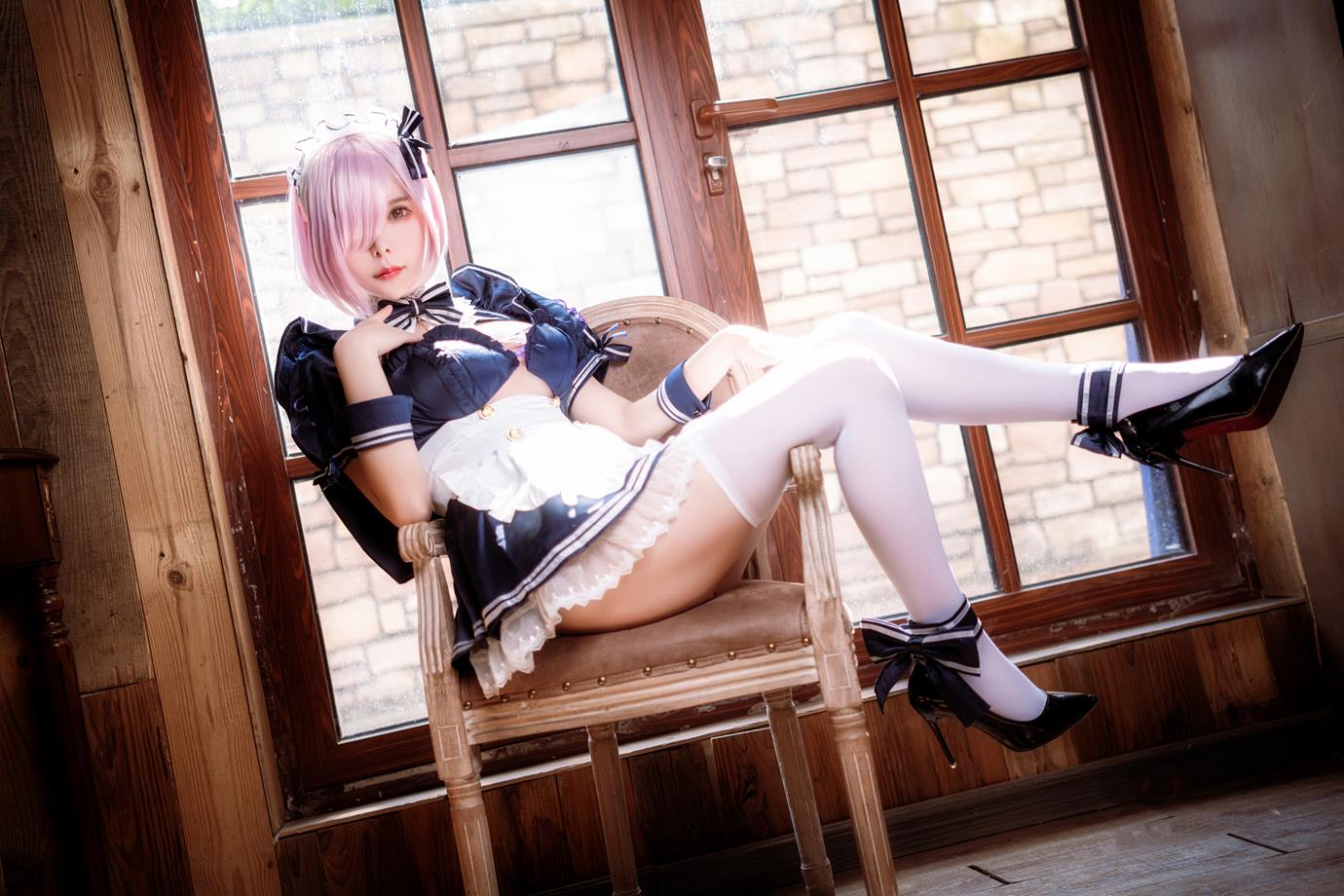 图片[3]-亚马逊鲶鱼  FGO 玛修 女仆 10P-COS世界