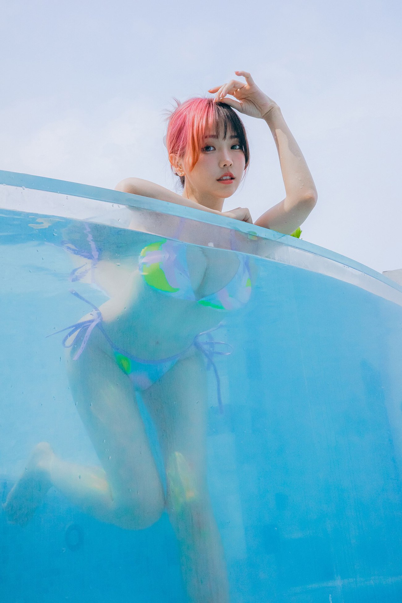 图片[4]-Ely_eee(ElyEE子) – Poolside Relaxation 29P-COS世界