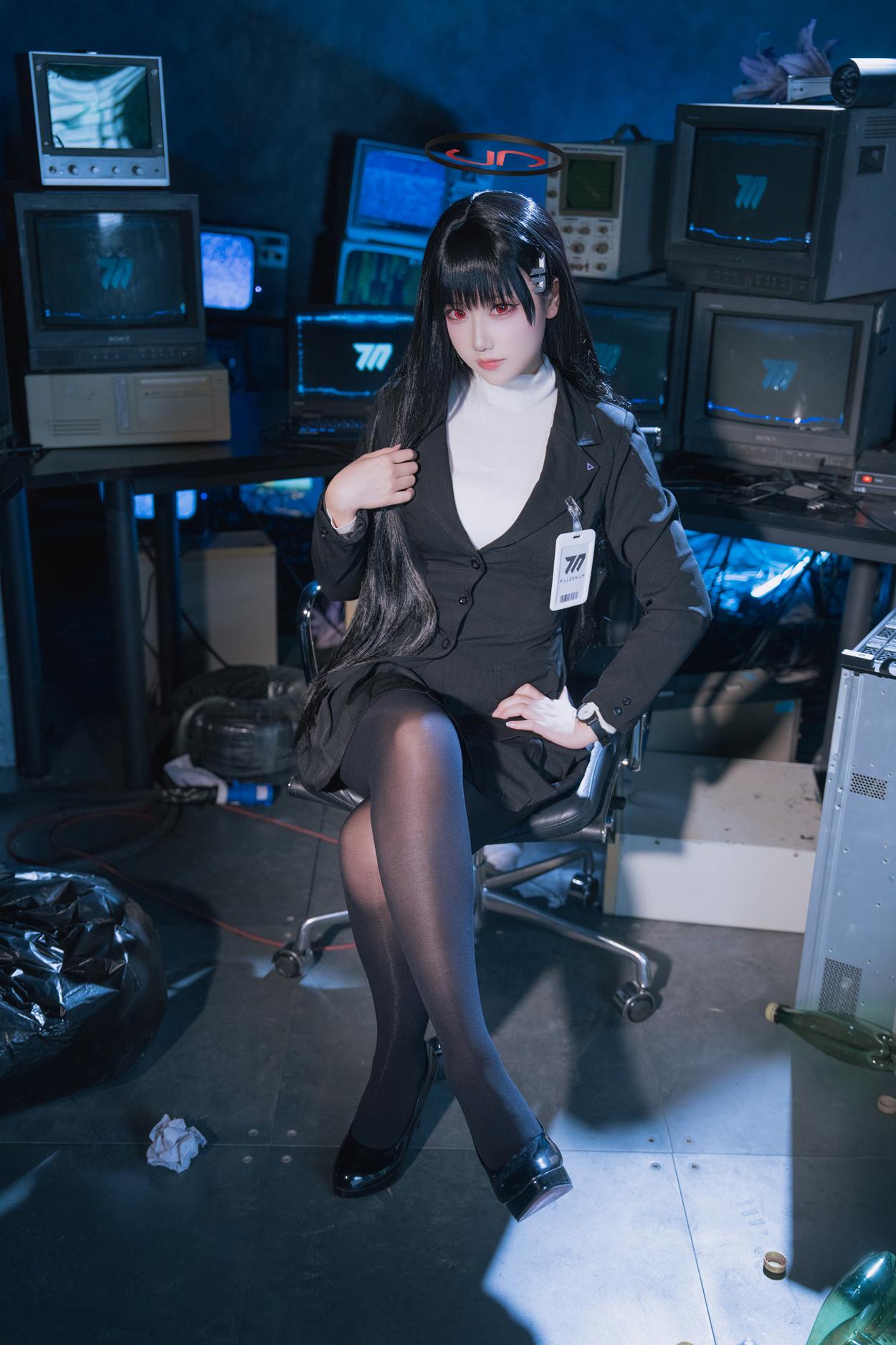 图片[4]-lunananya  – blue archive 調月リオ 29P-COS世界