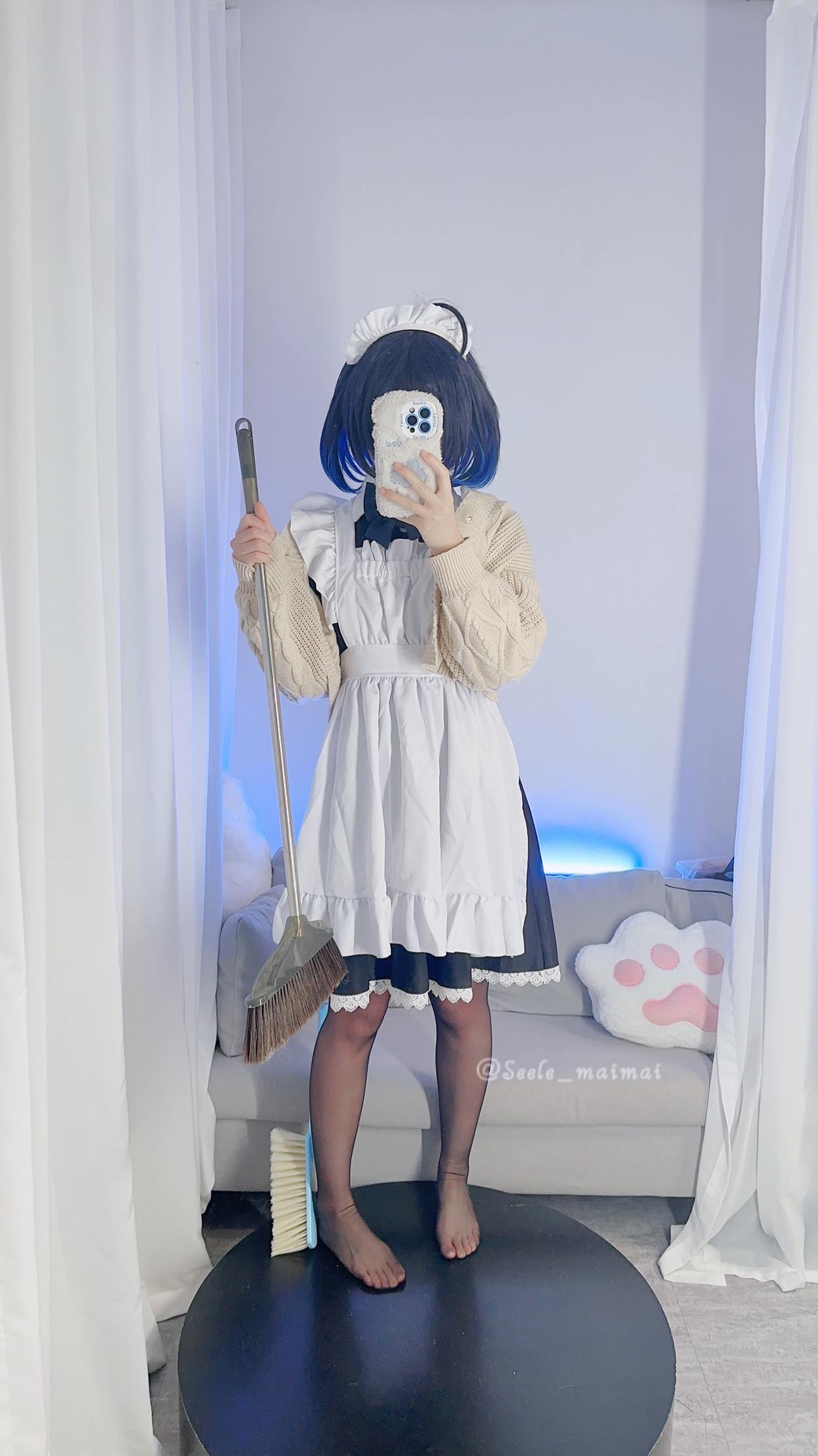 Seele麦麦 – 麦麦的回忆录 希儿女仆（黑） 8P-COS世界