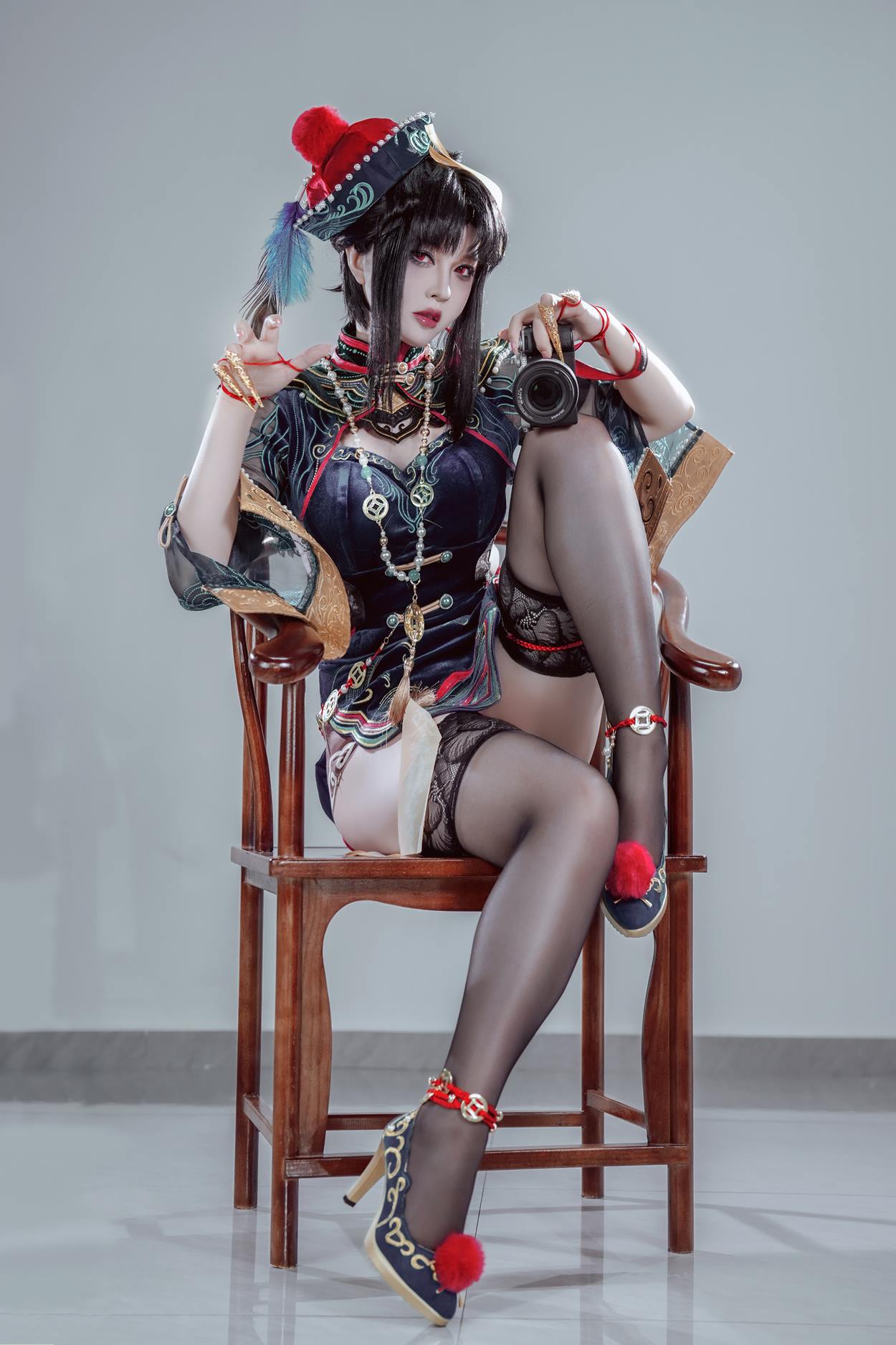 图片[2]-半半子 – 玉玲瓏 僵尸娘 13P-COS世界