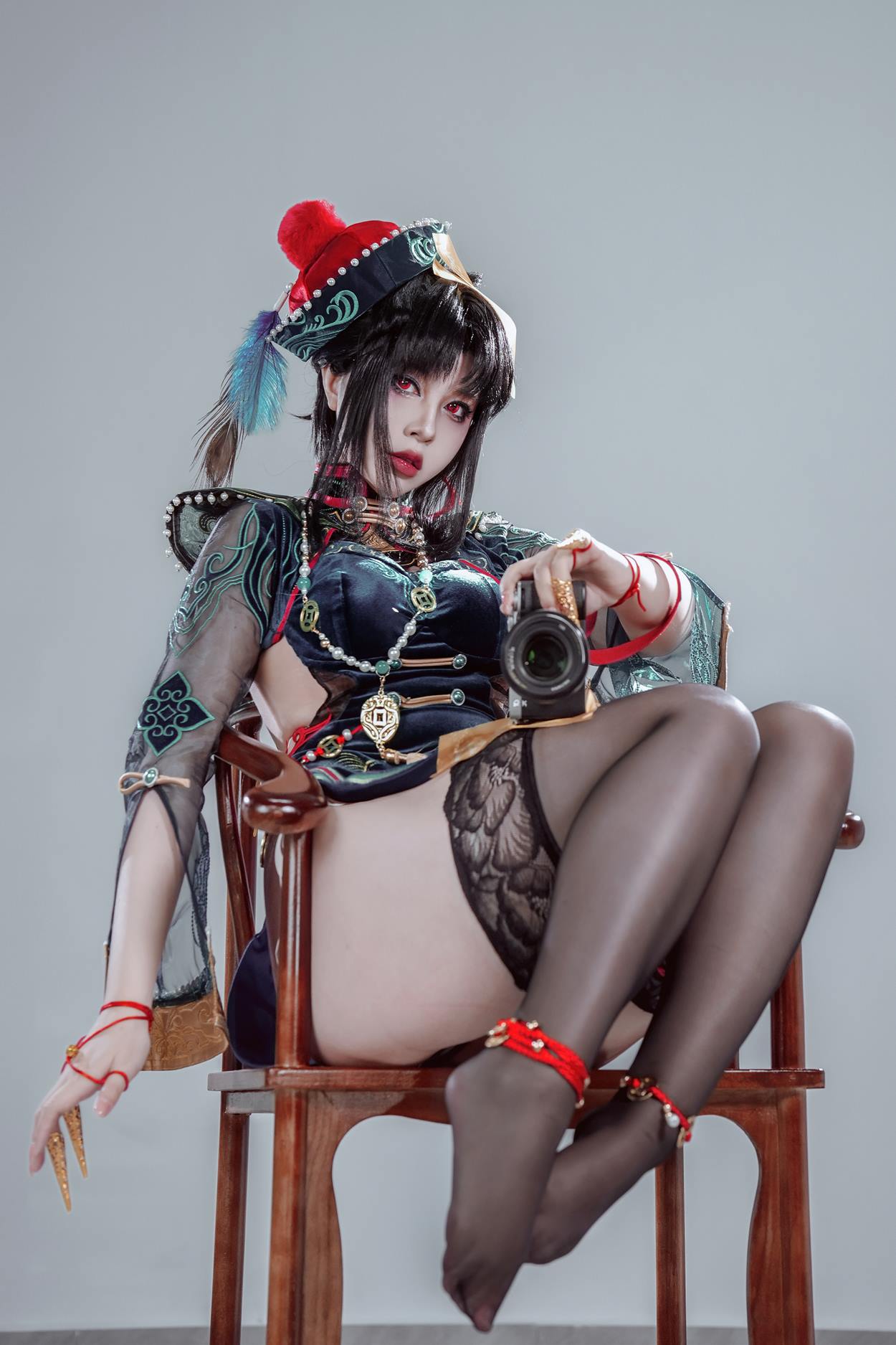 图片[3]-半半子 – 玉玲瓏 僵尸娘 13P-COS世界