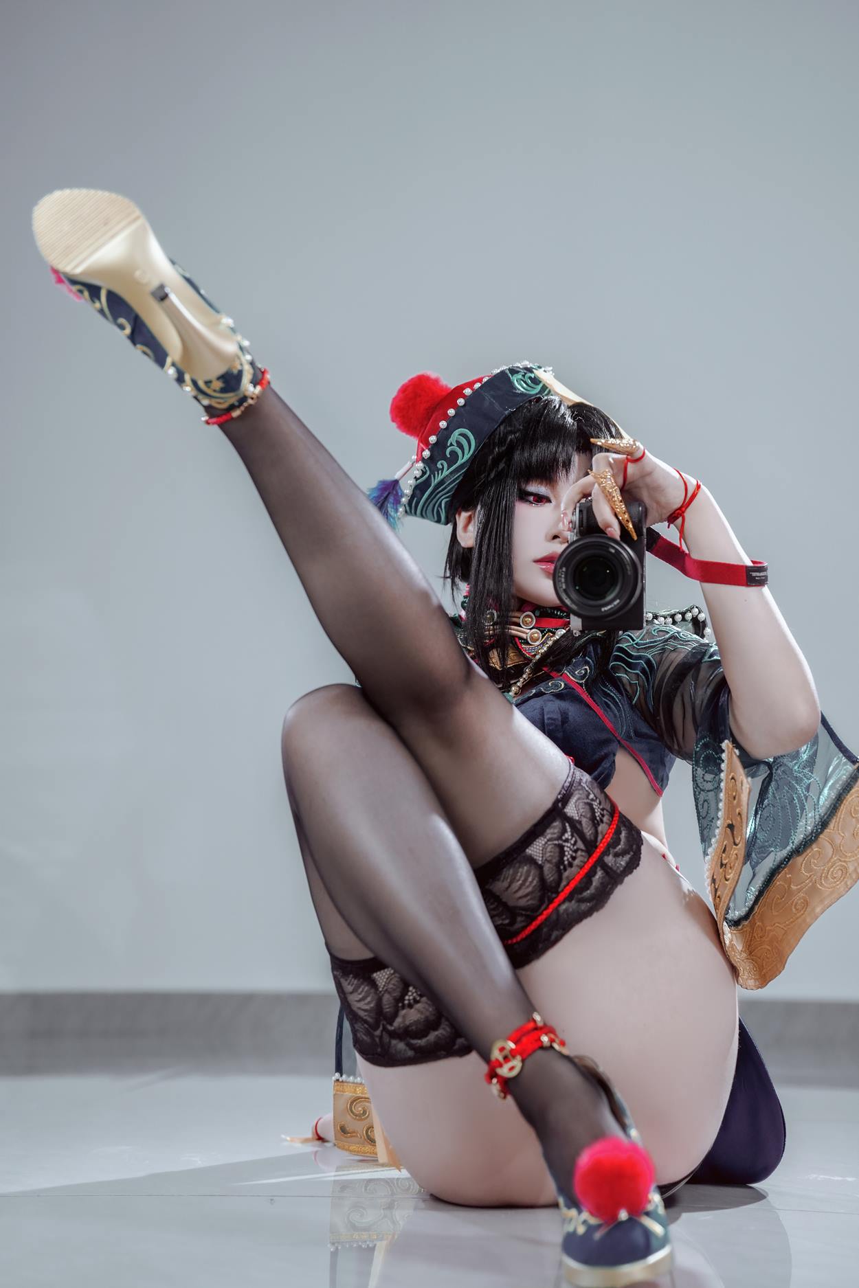 图片[4]-半半子 – 玉玲瓏 僵尸娘 13P-COS世界