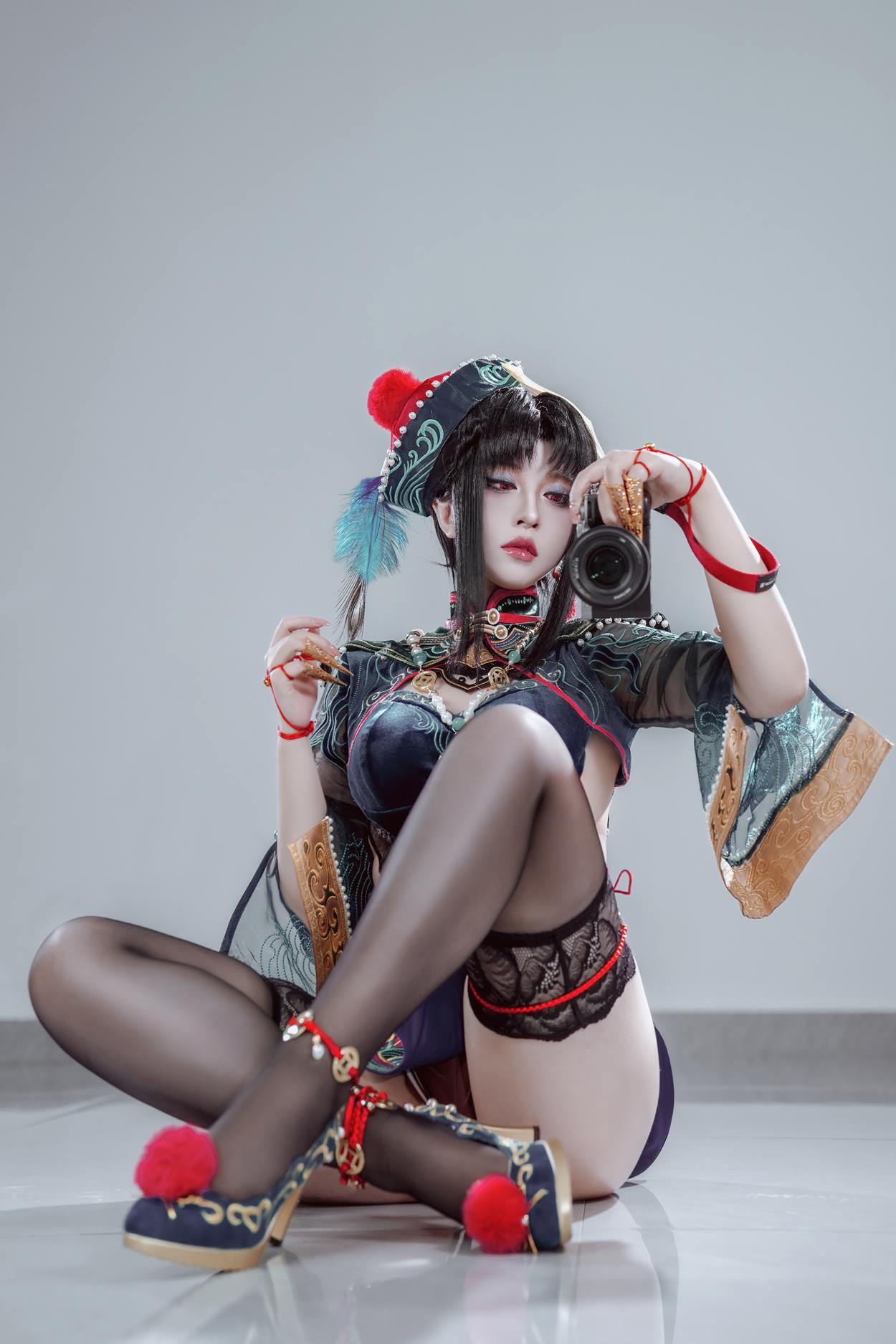 图片[5]-半半子 – 玉玲瓏 僵尸娘 13P-COS世界