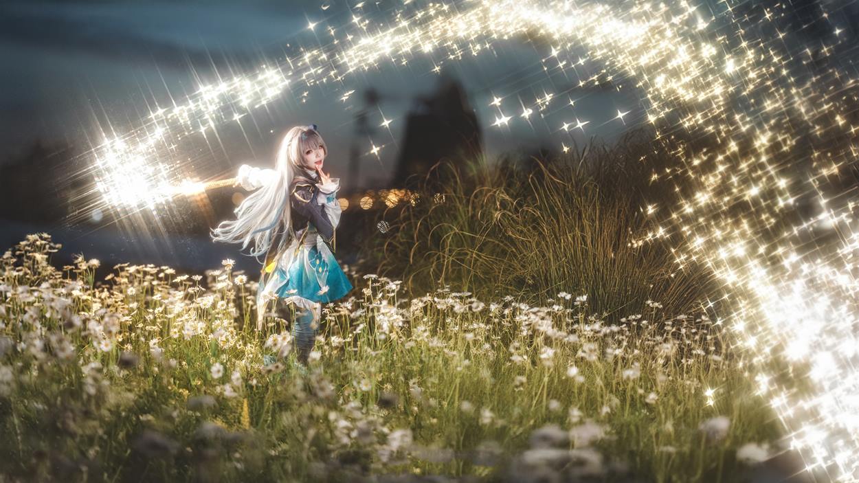 花柒Hana – 崩坏：星穹铁道 流萤 18P-COS世界