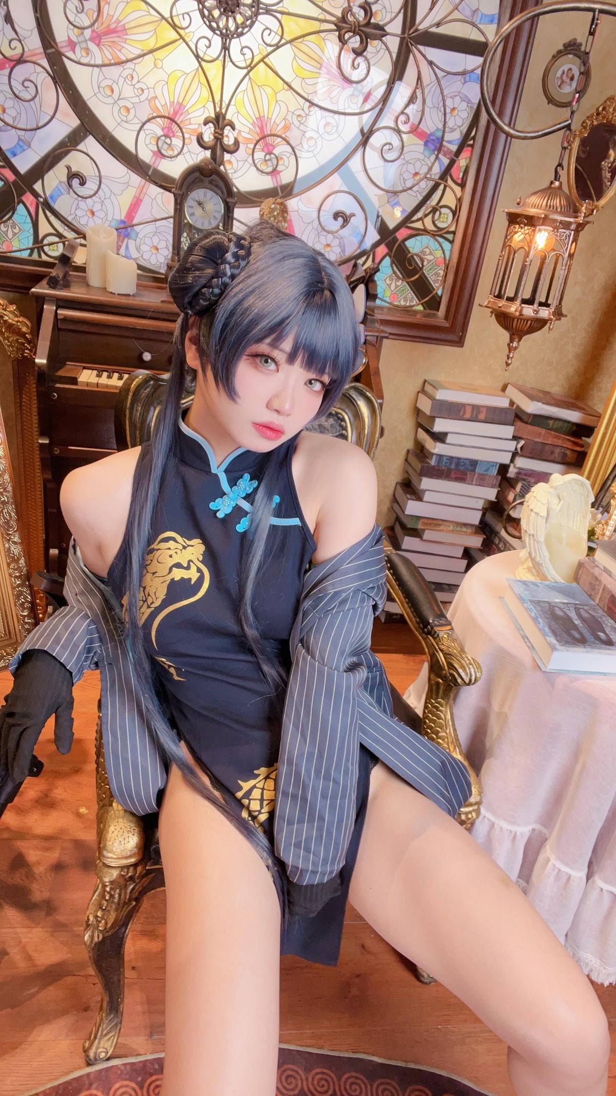 伊喵君 – 蔚蓝档案妃咲 14P-COS世界