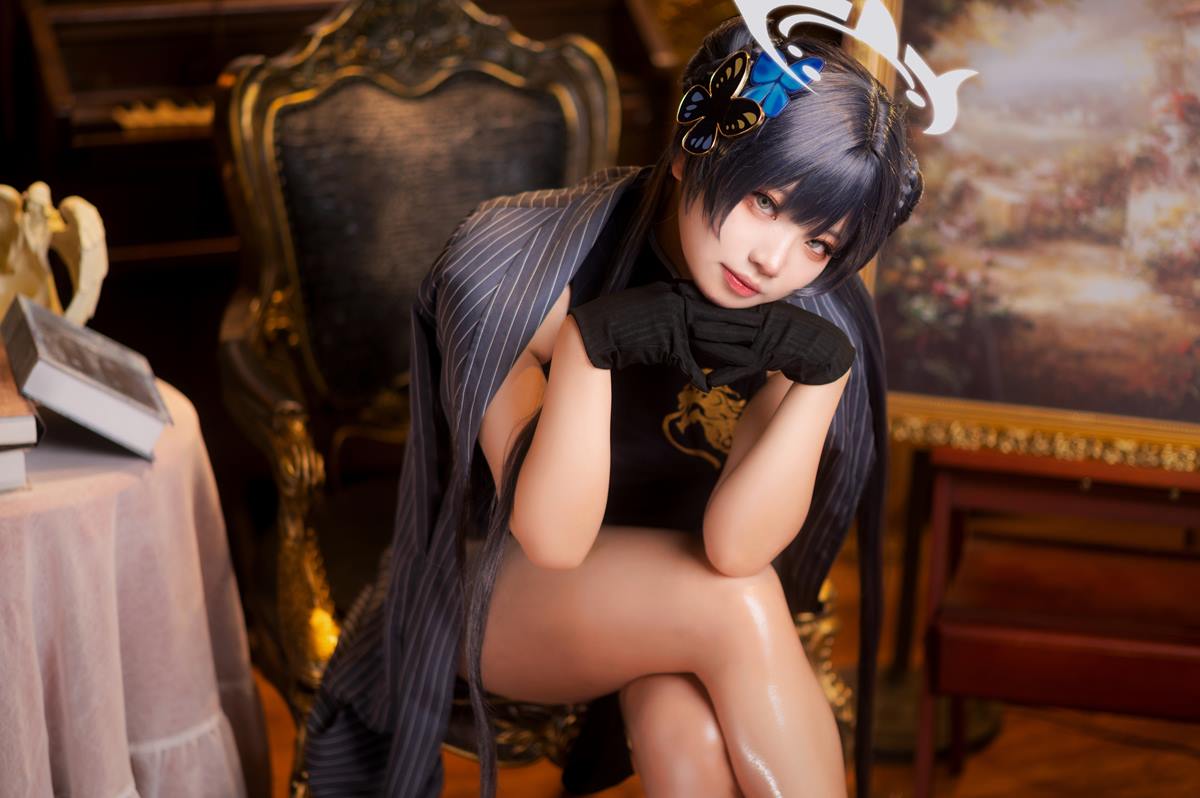 图片[3]-伊喵君 – 蔚蓝档案妃咲 14P-COS世界