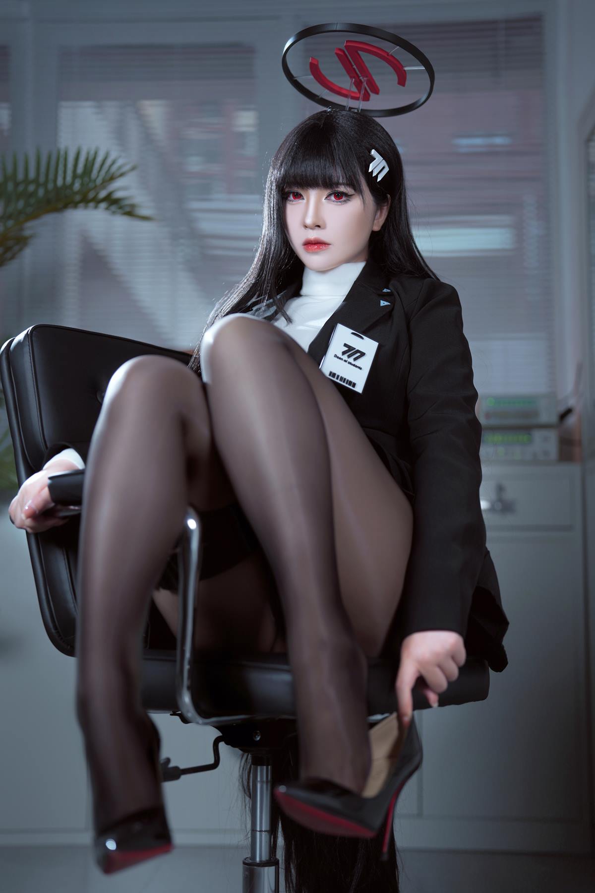 半半子 – 碧蓝档案 调月莉音 51P-COS世界